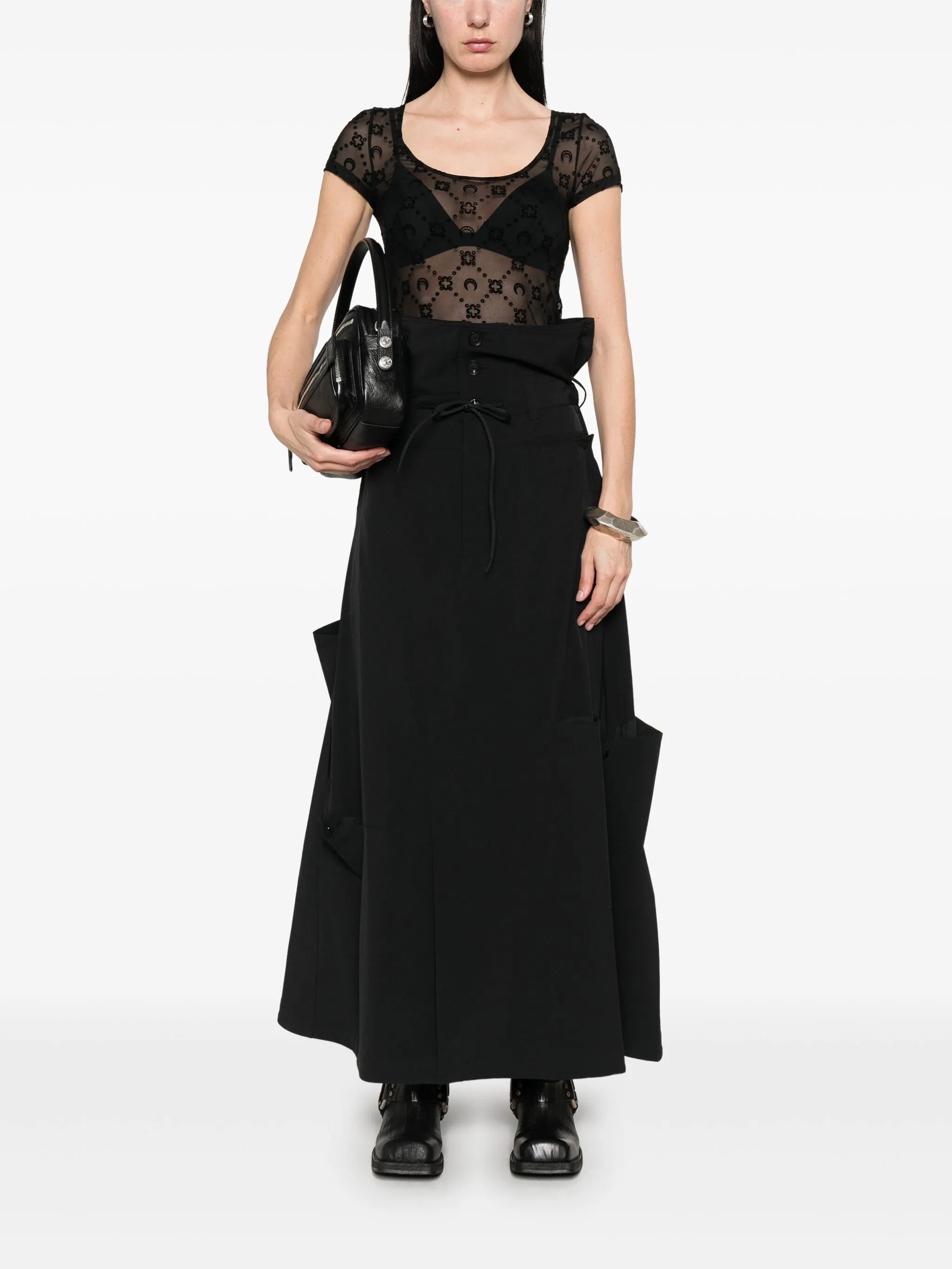 flocked mesh top