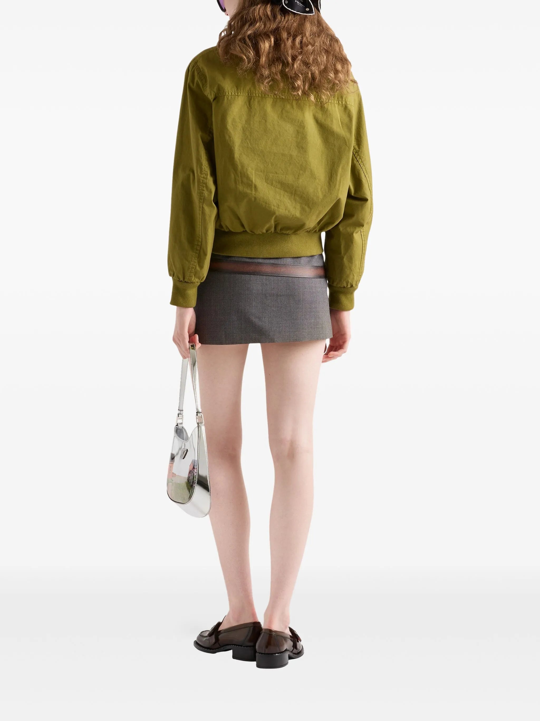 3D printed-belt mini skirt