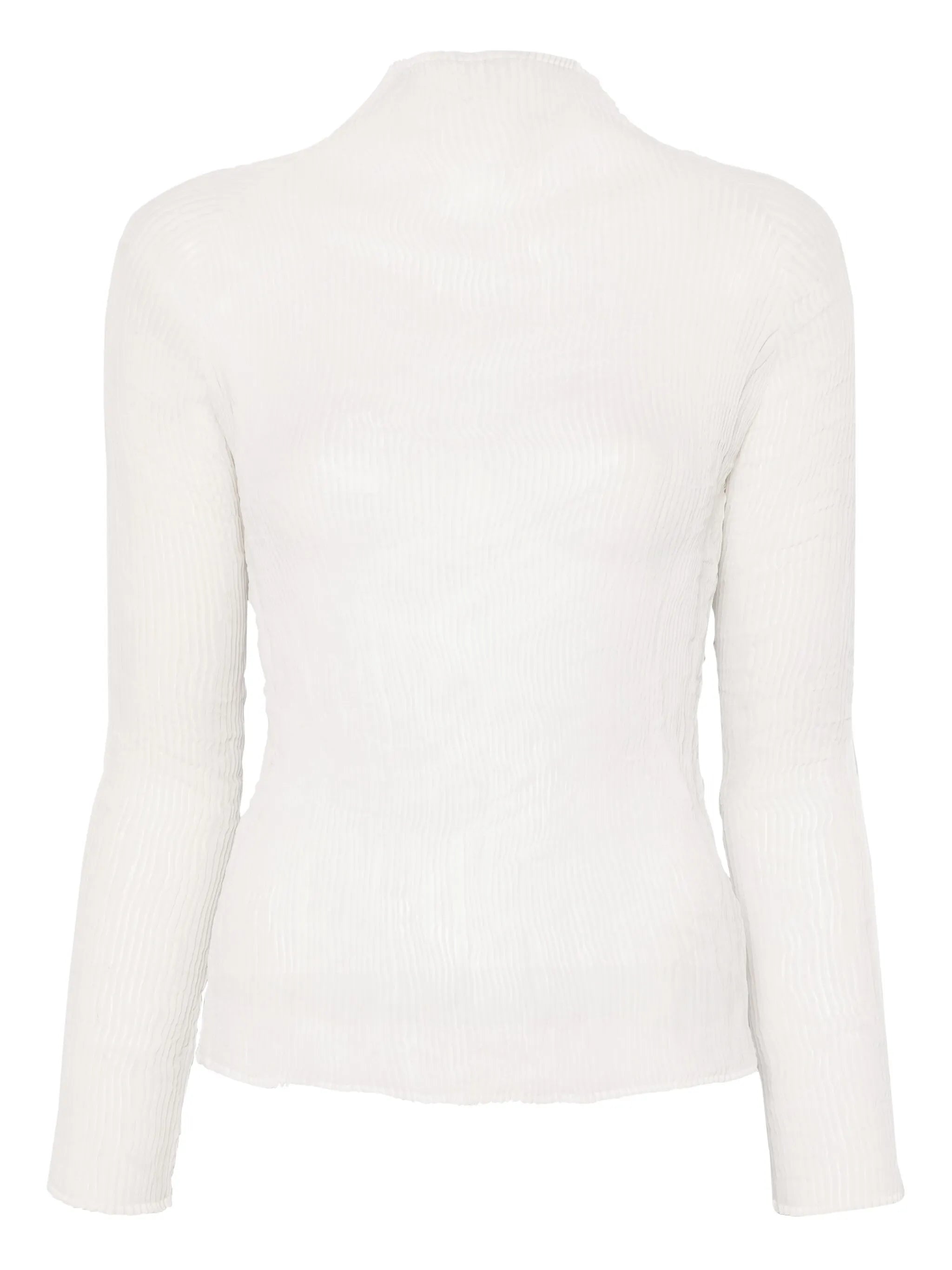 chiffon twist top