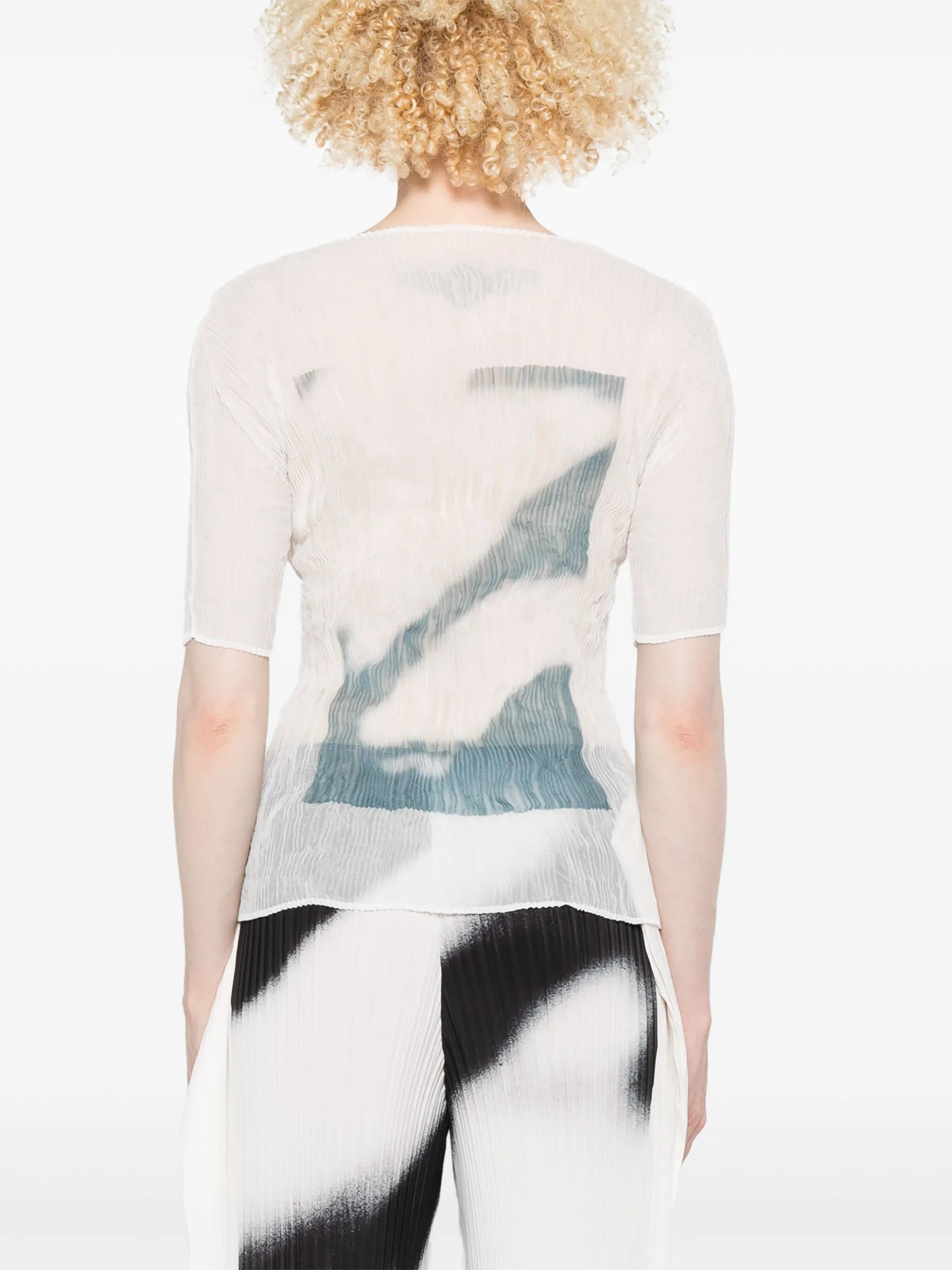 pleated top