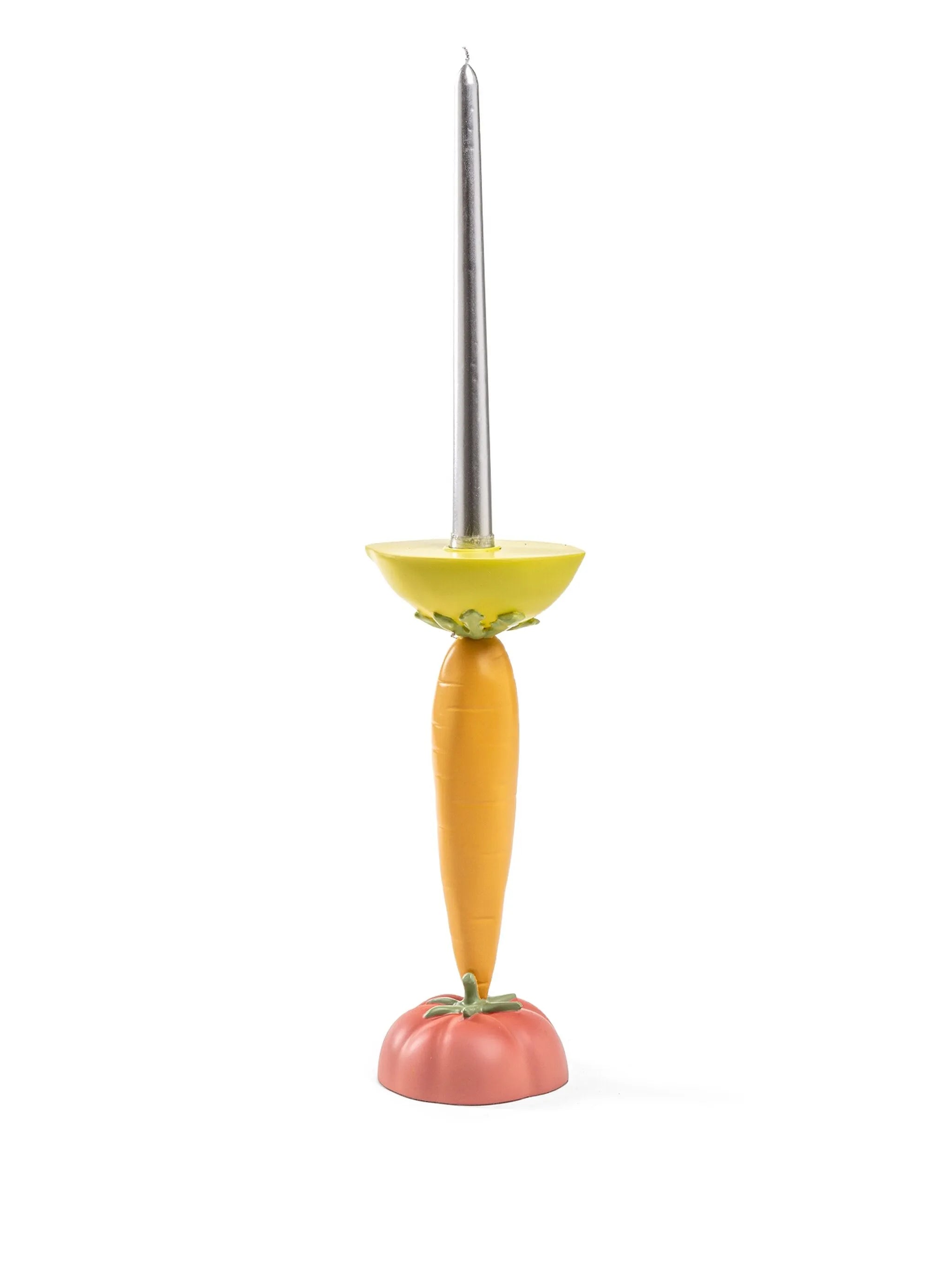 Vitamin Carrot candlestick (27cm)