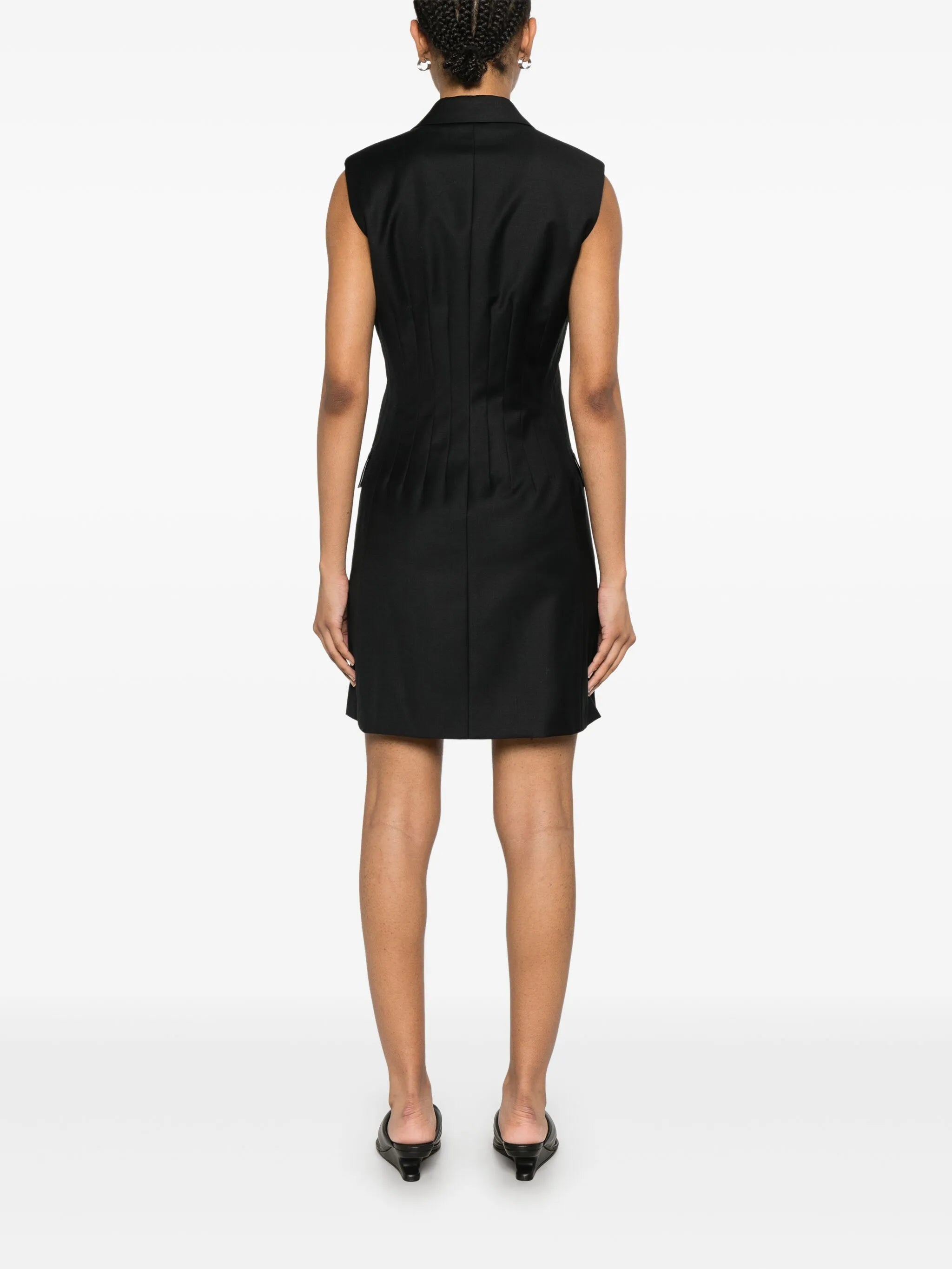 waisted blazer dress
