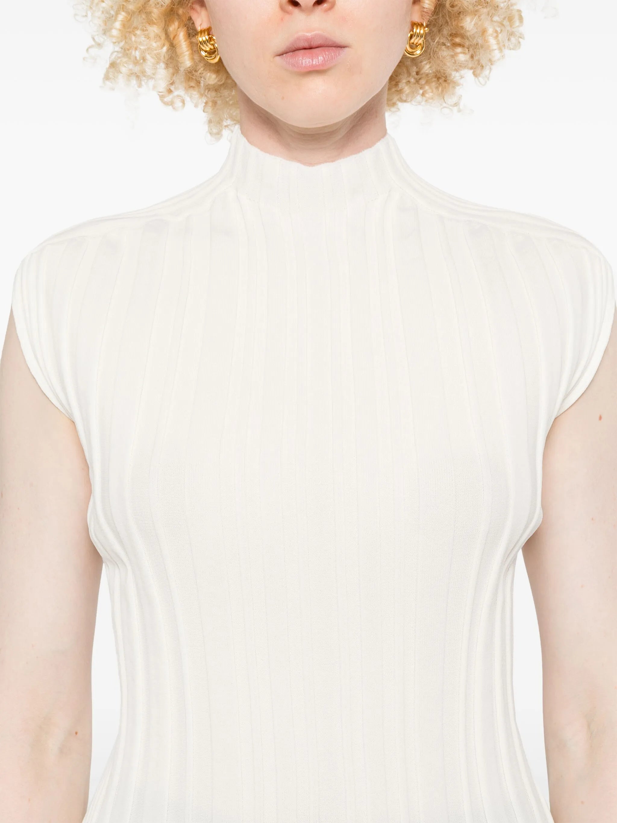 pleated T-shirt