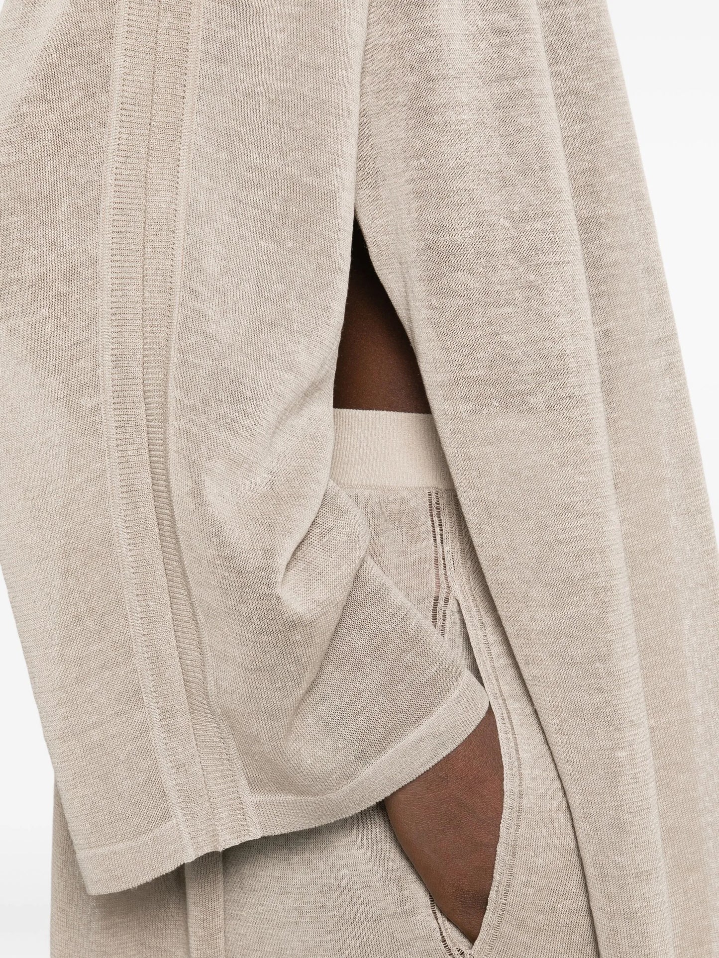 long sleeve knitted dress