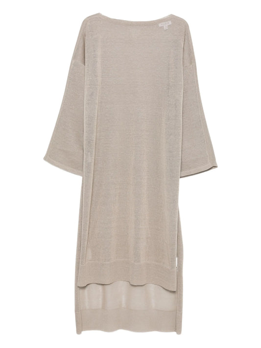 long sleeve knitted dress