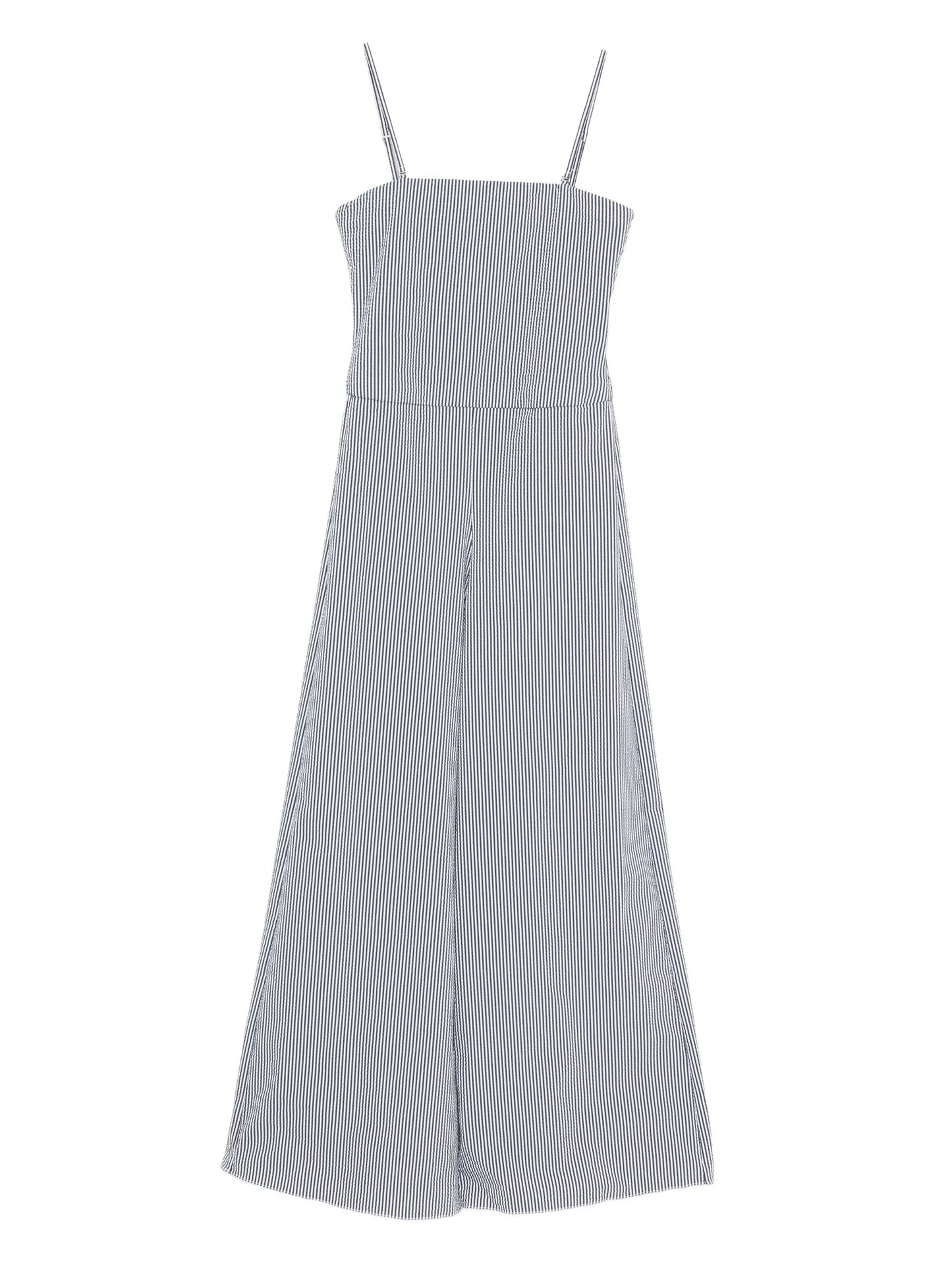 striped jumpsuit