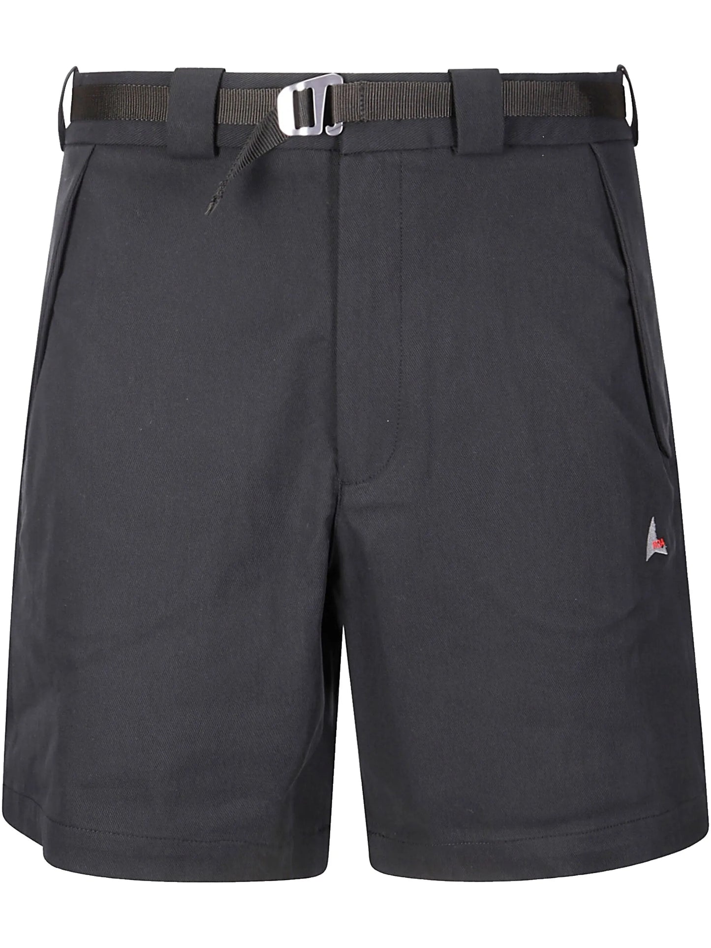 logo-embroidered shorts