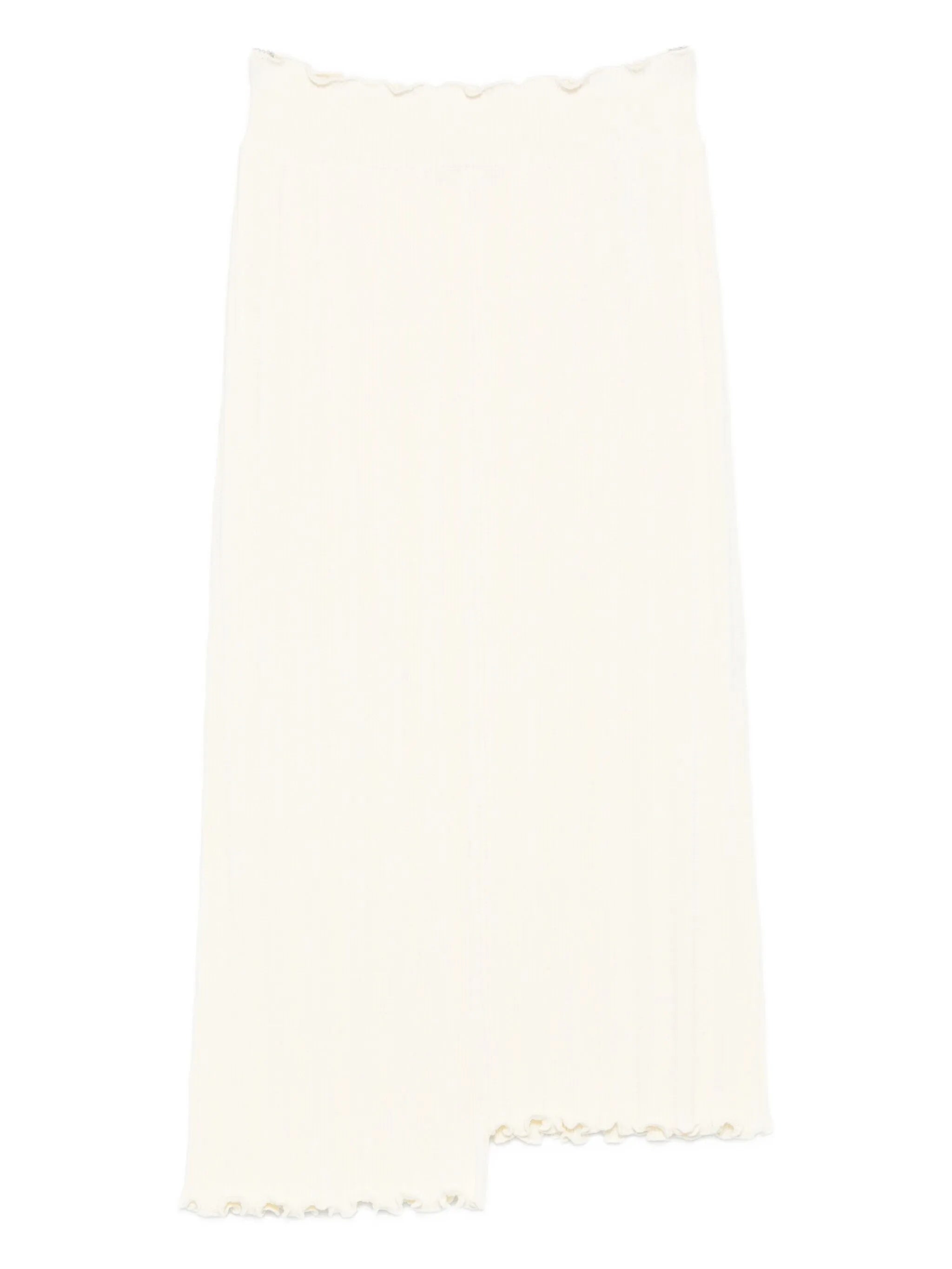 asymmetric midi skirt