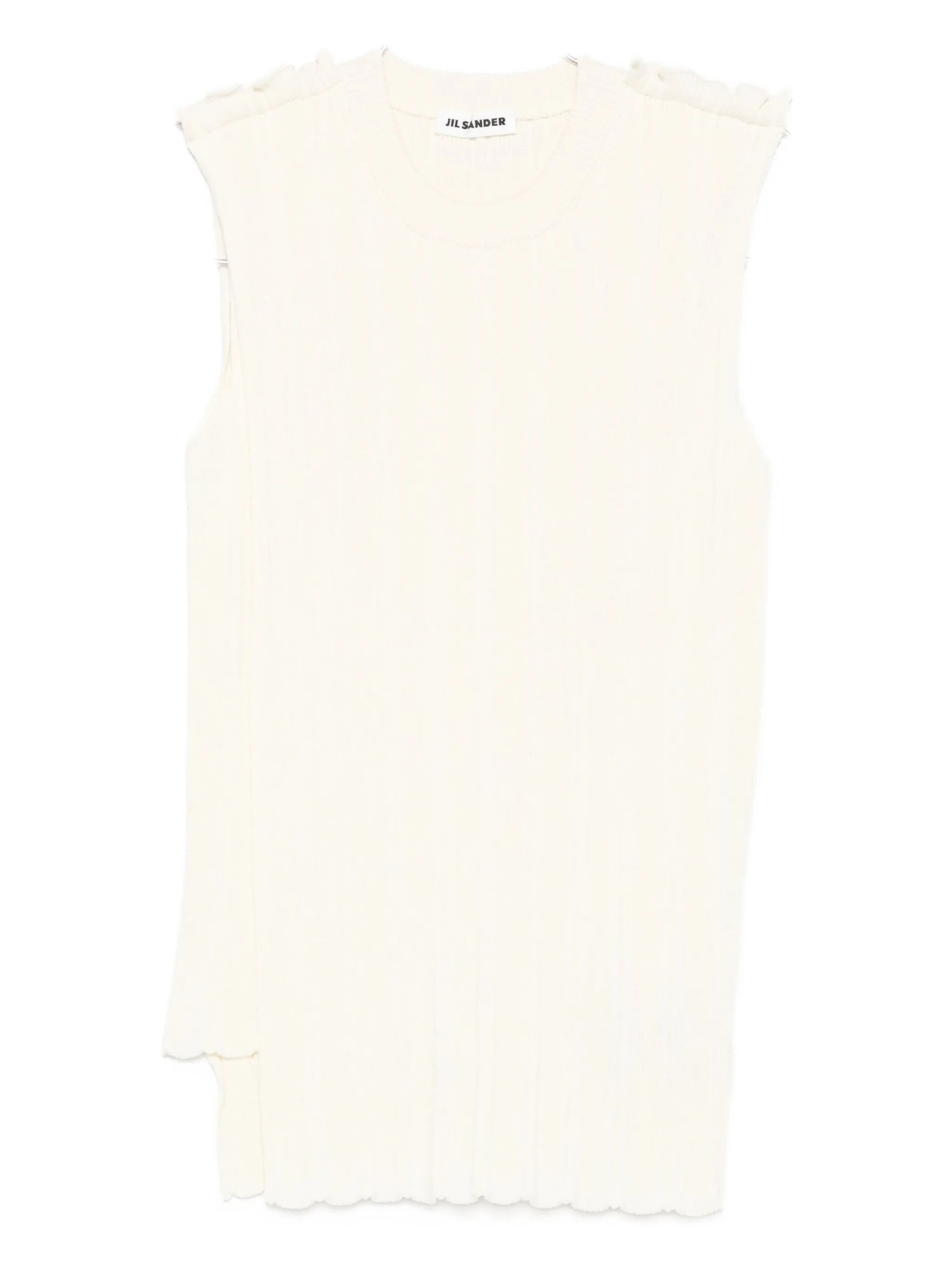 ribbed sleeveless top