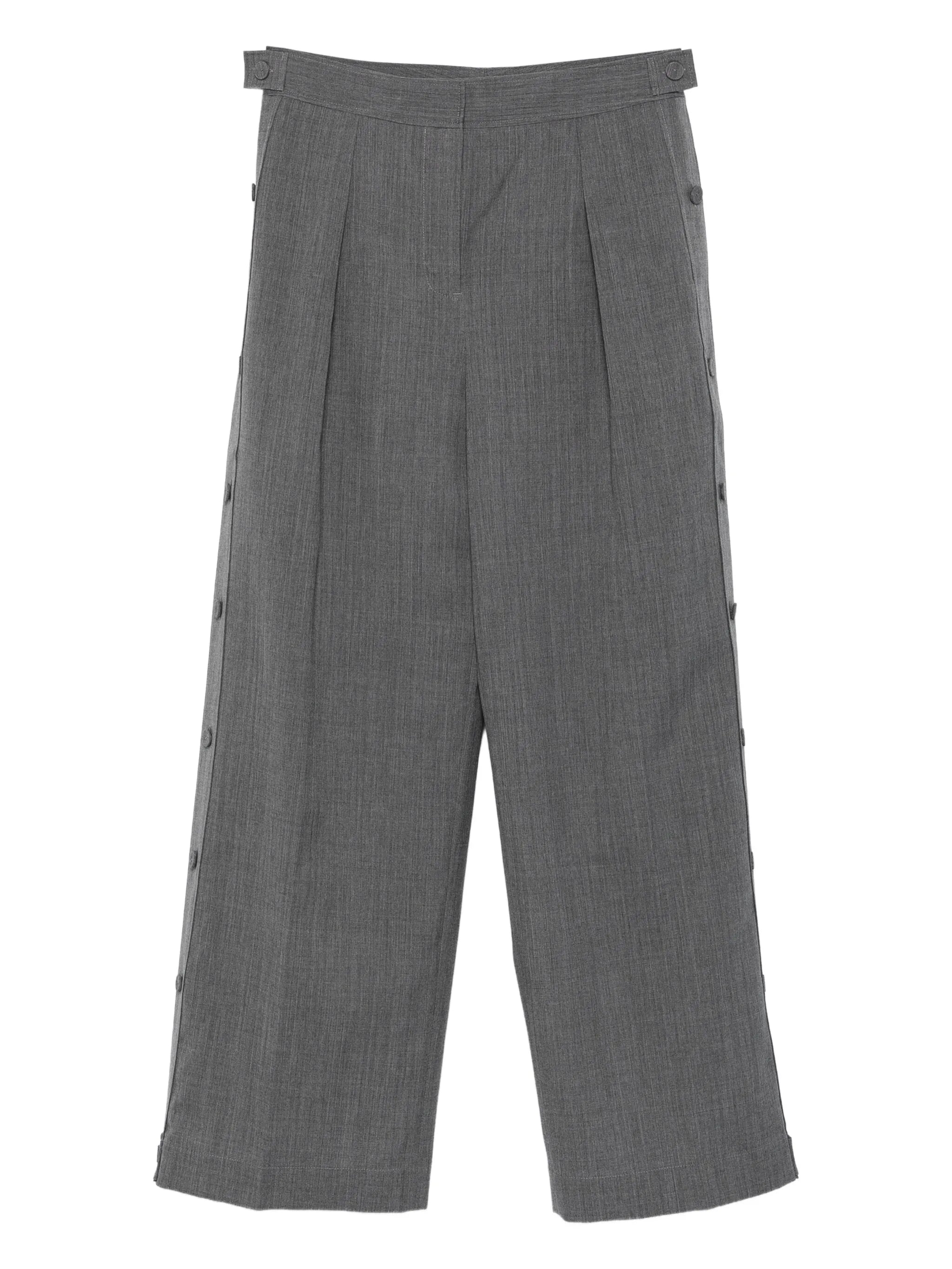 buttoned trousers