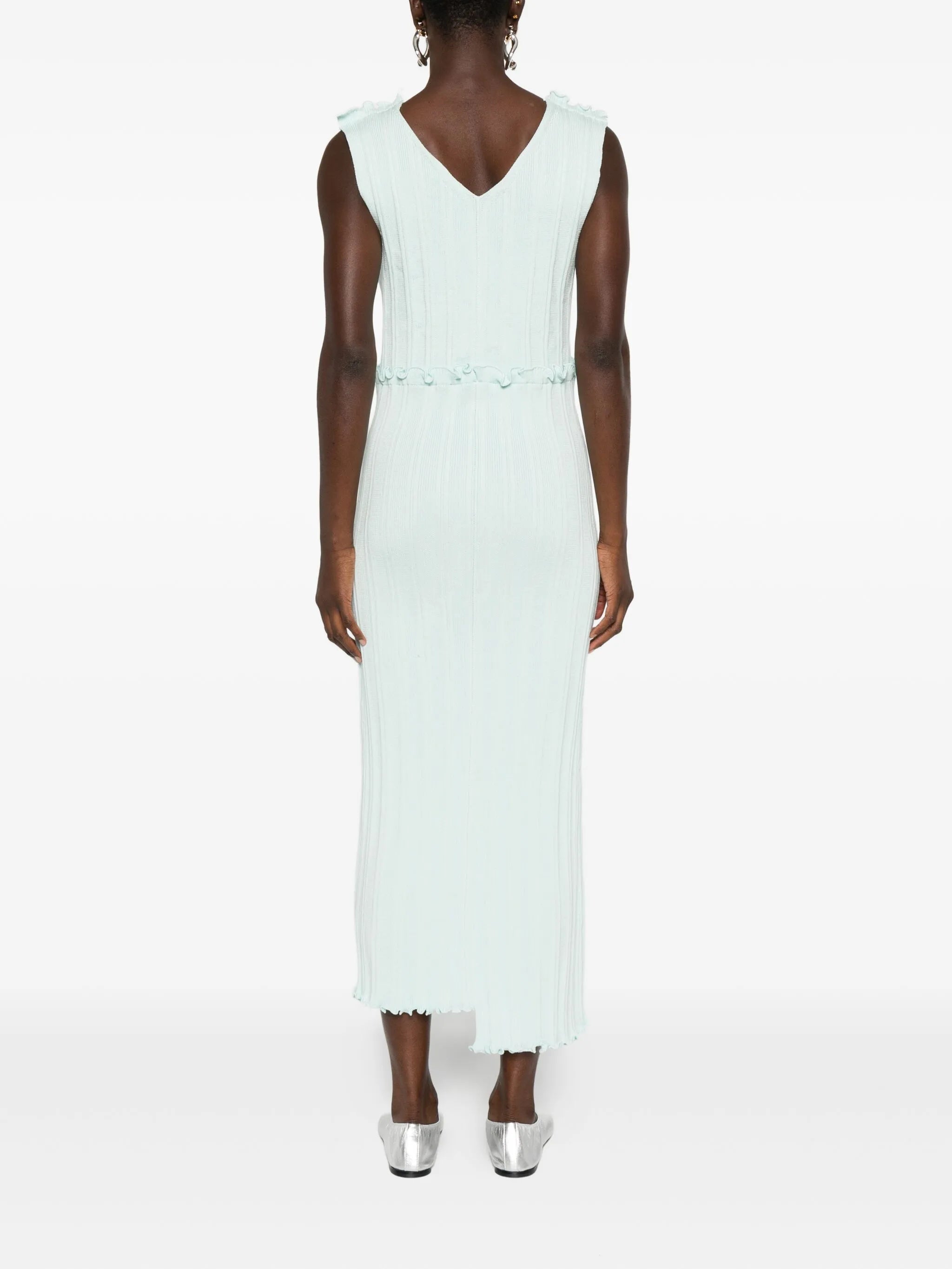 asymmetric midi dress