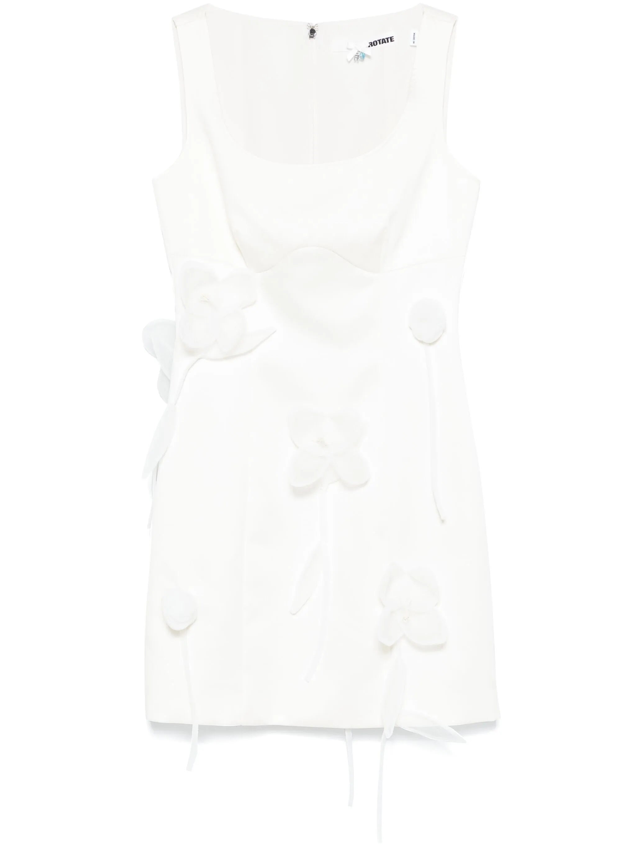 3D lily mini dress