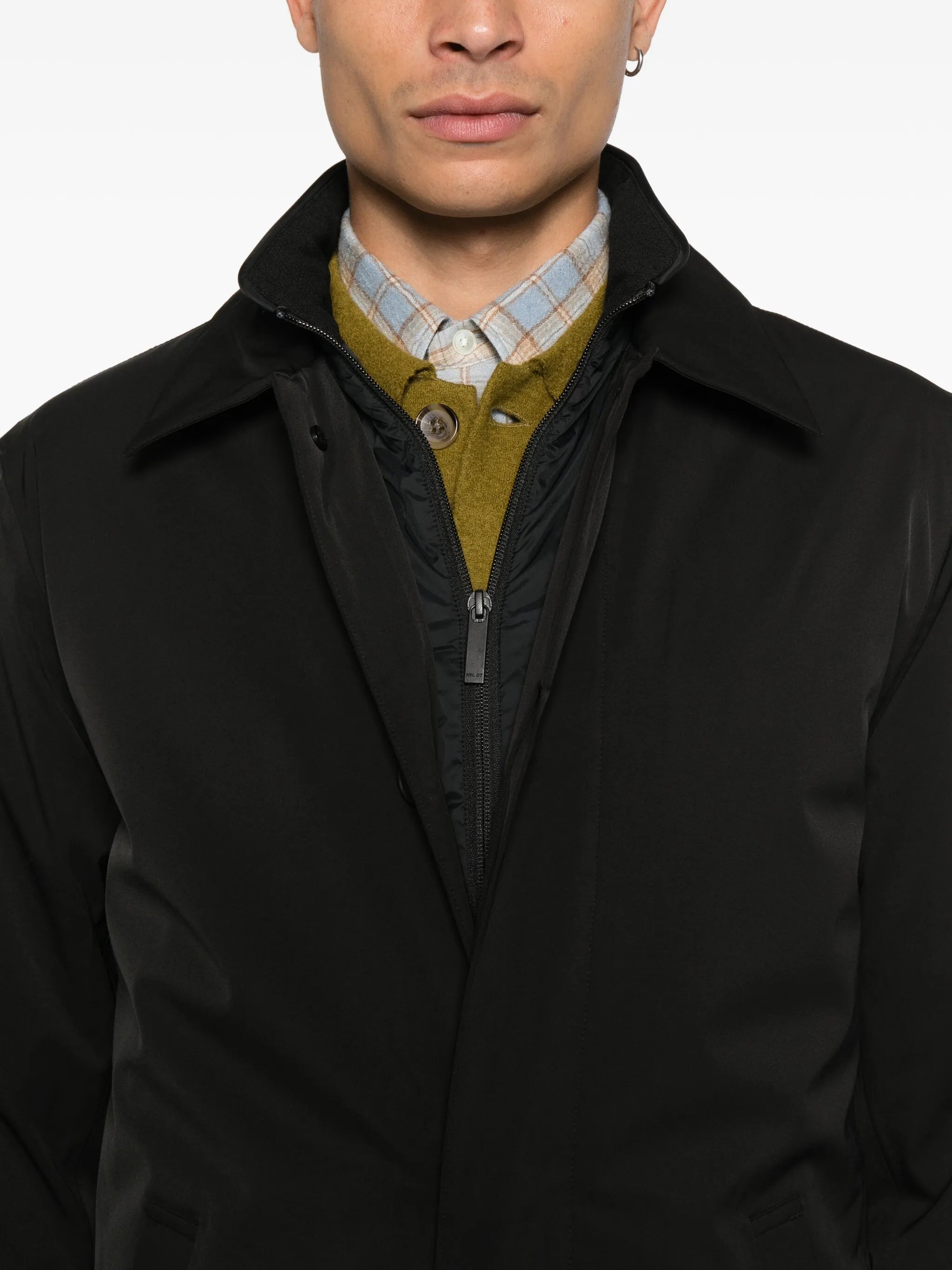 Blake button down raincoat
