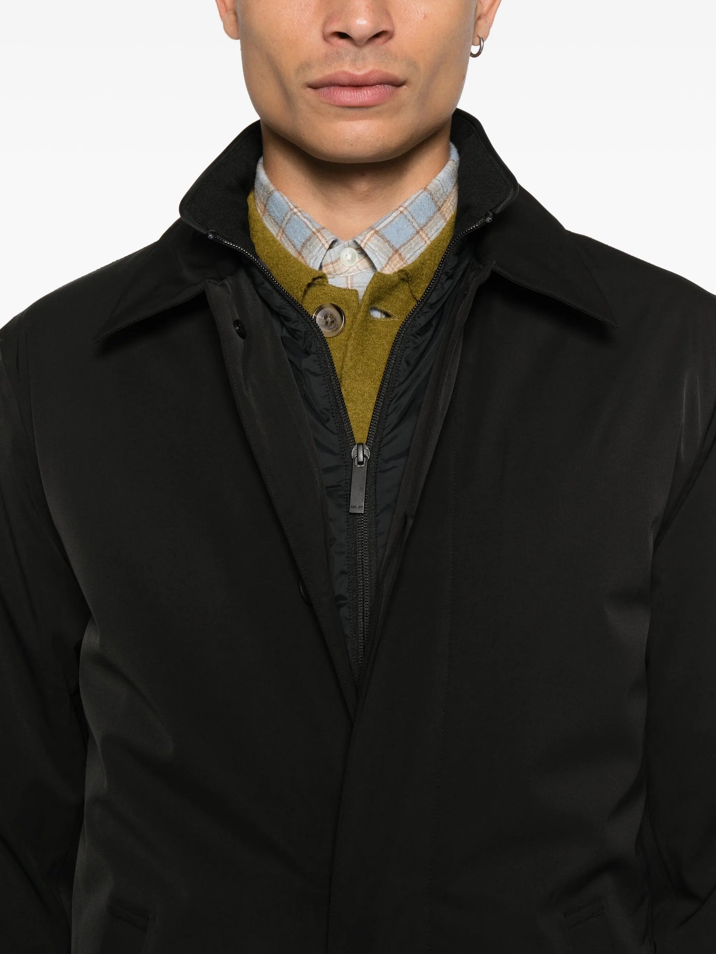 Blake button down raincoat