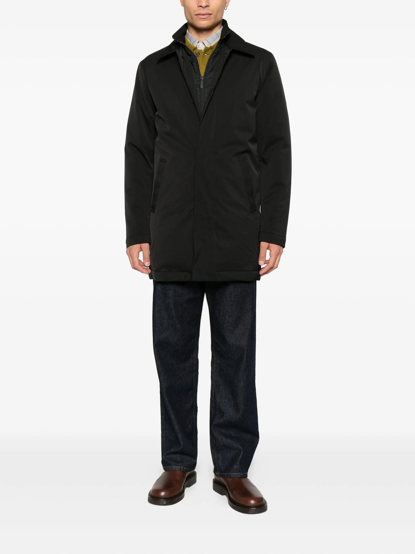 Blake button down raincoat