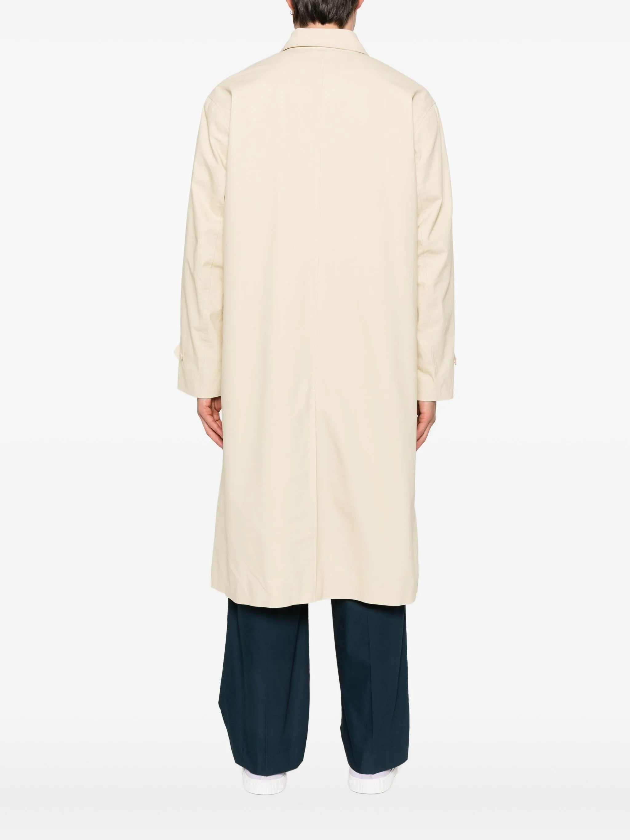 single-breasted coat