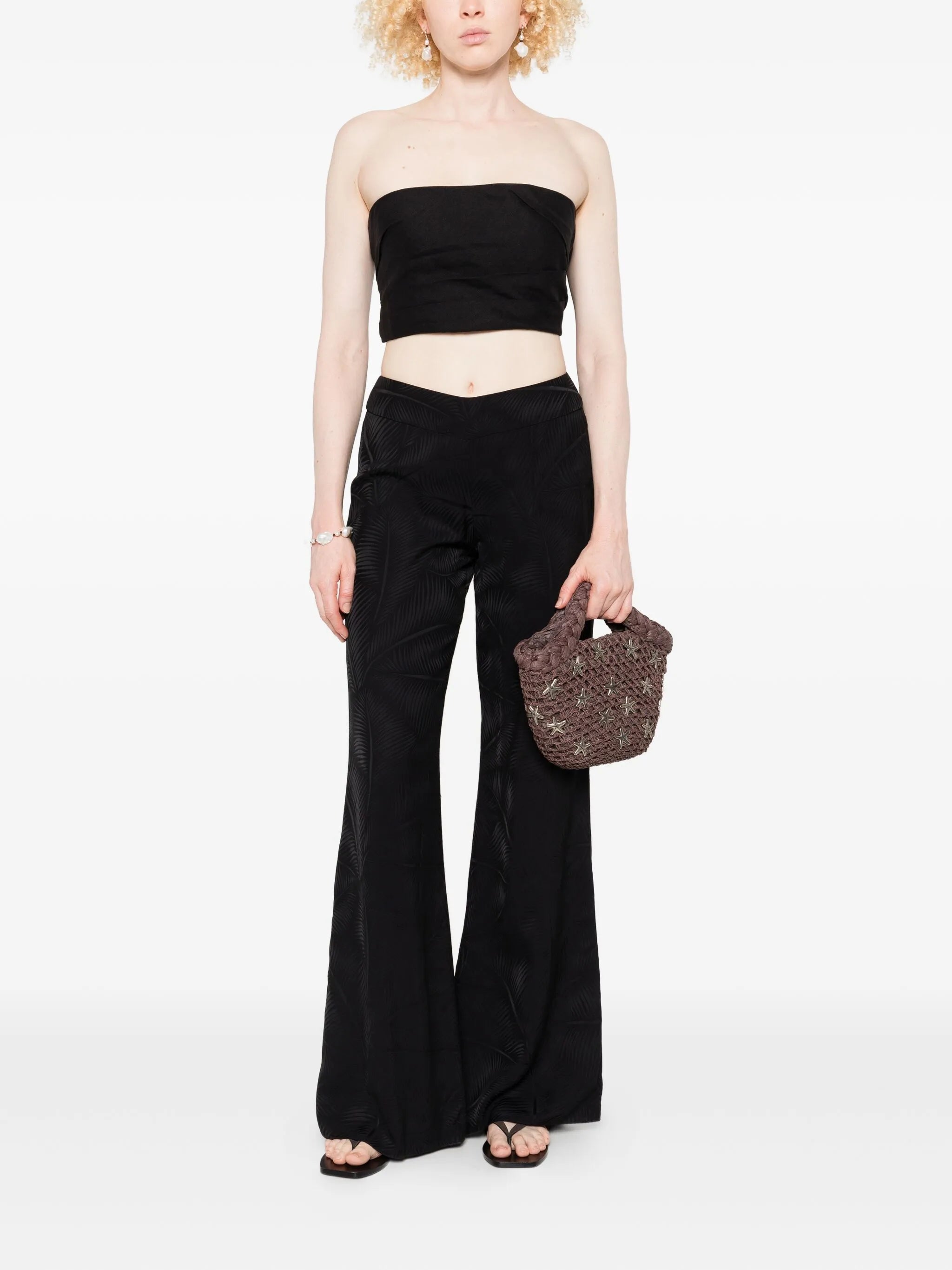 Laidback Energy wide-leg trousers