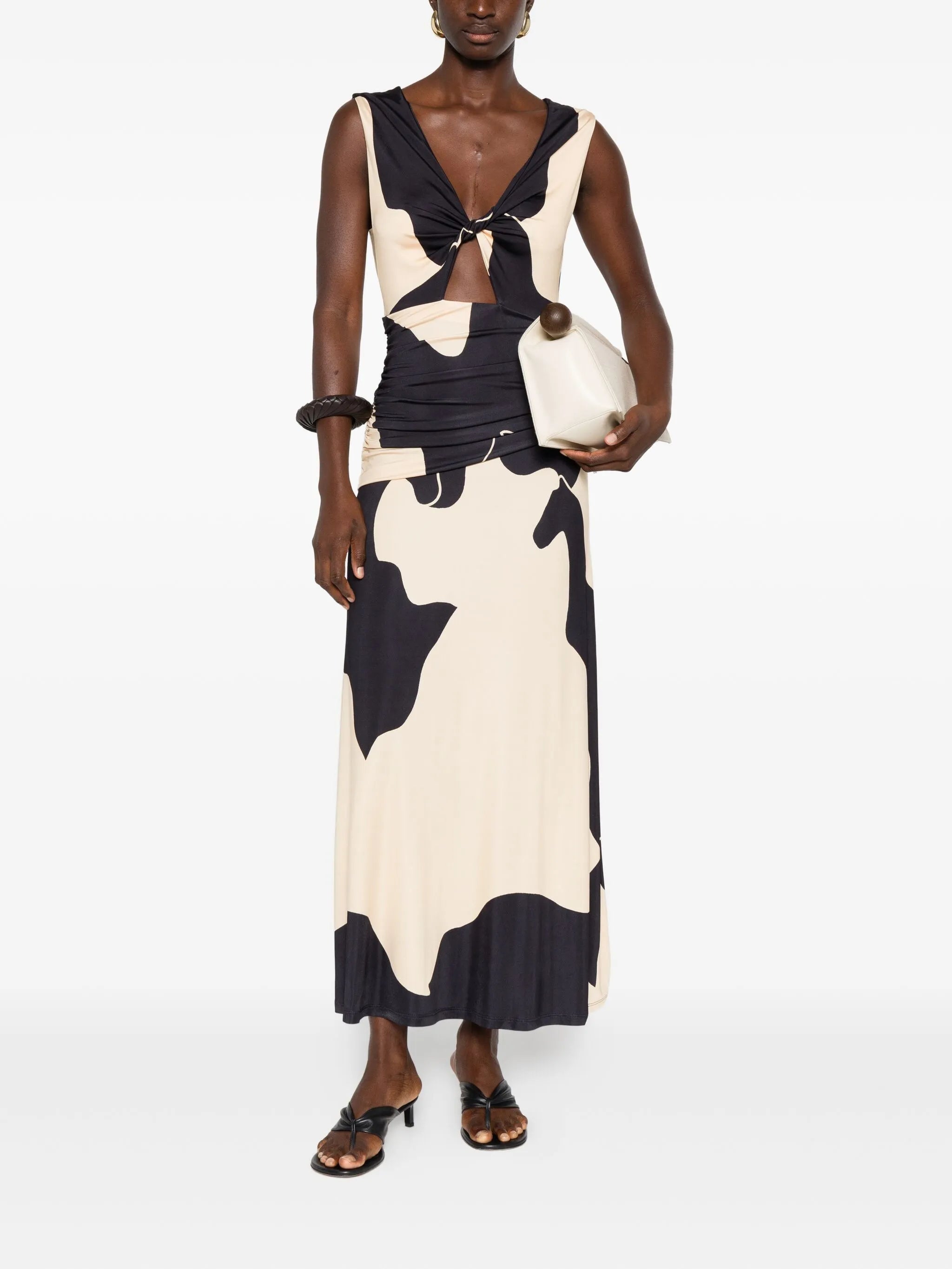 Horizonte Mistico midi dress