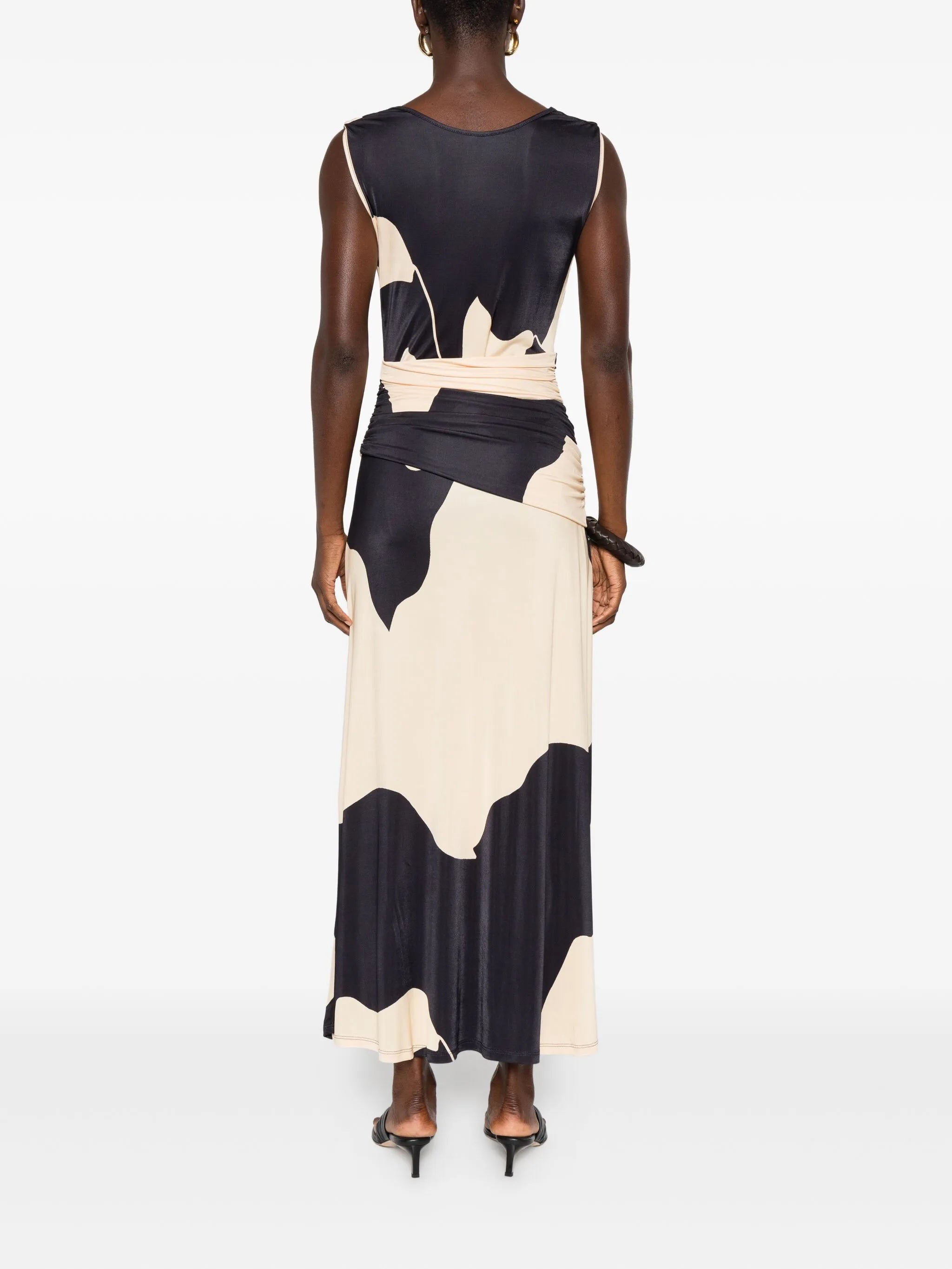 Horizonte Mistico midi dress