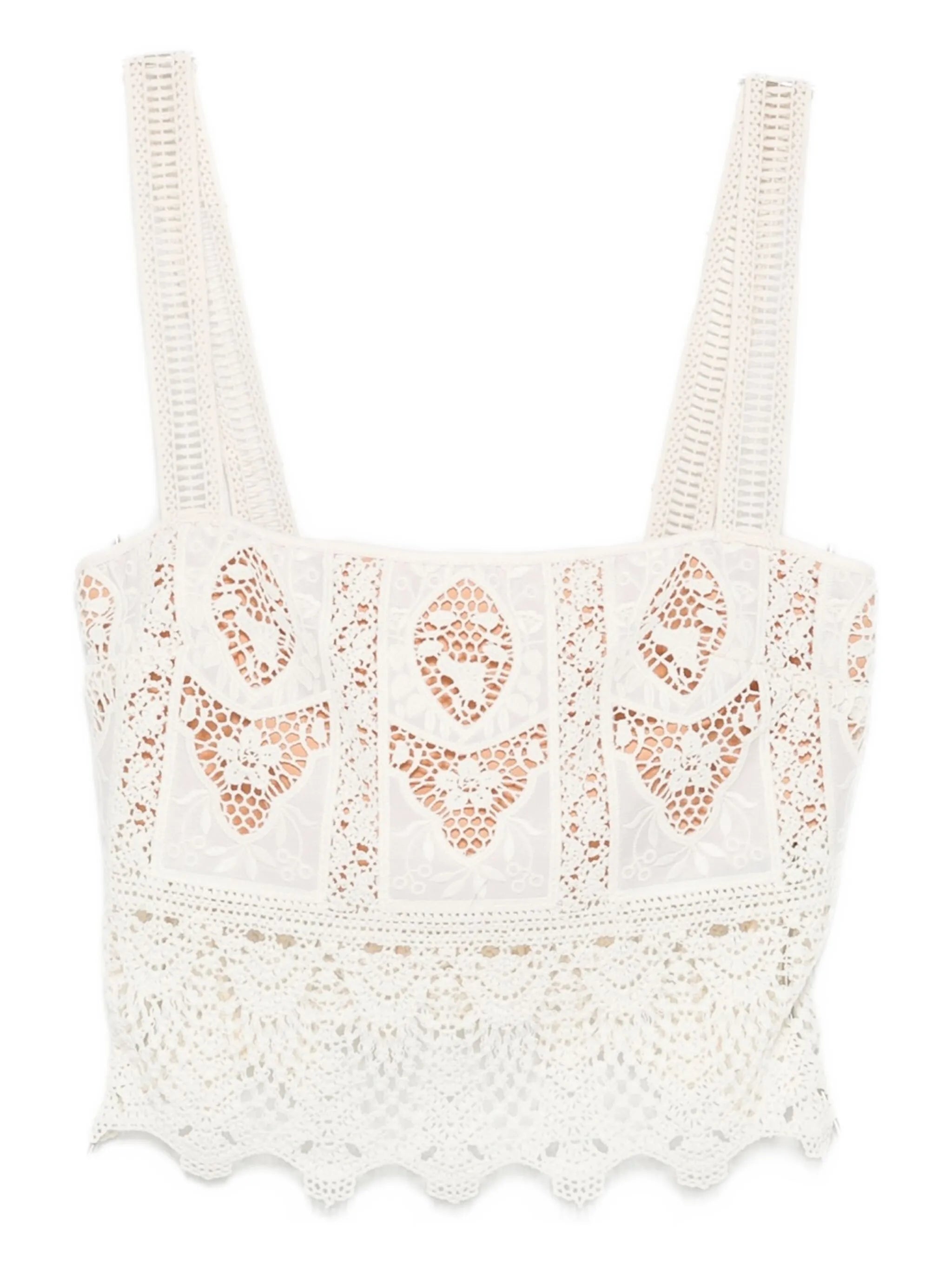 Casablanca cropped top