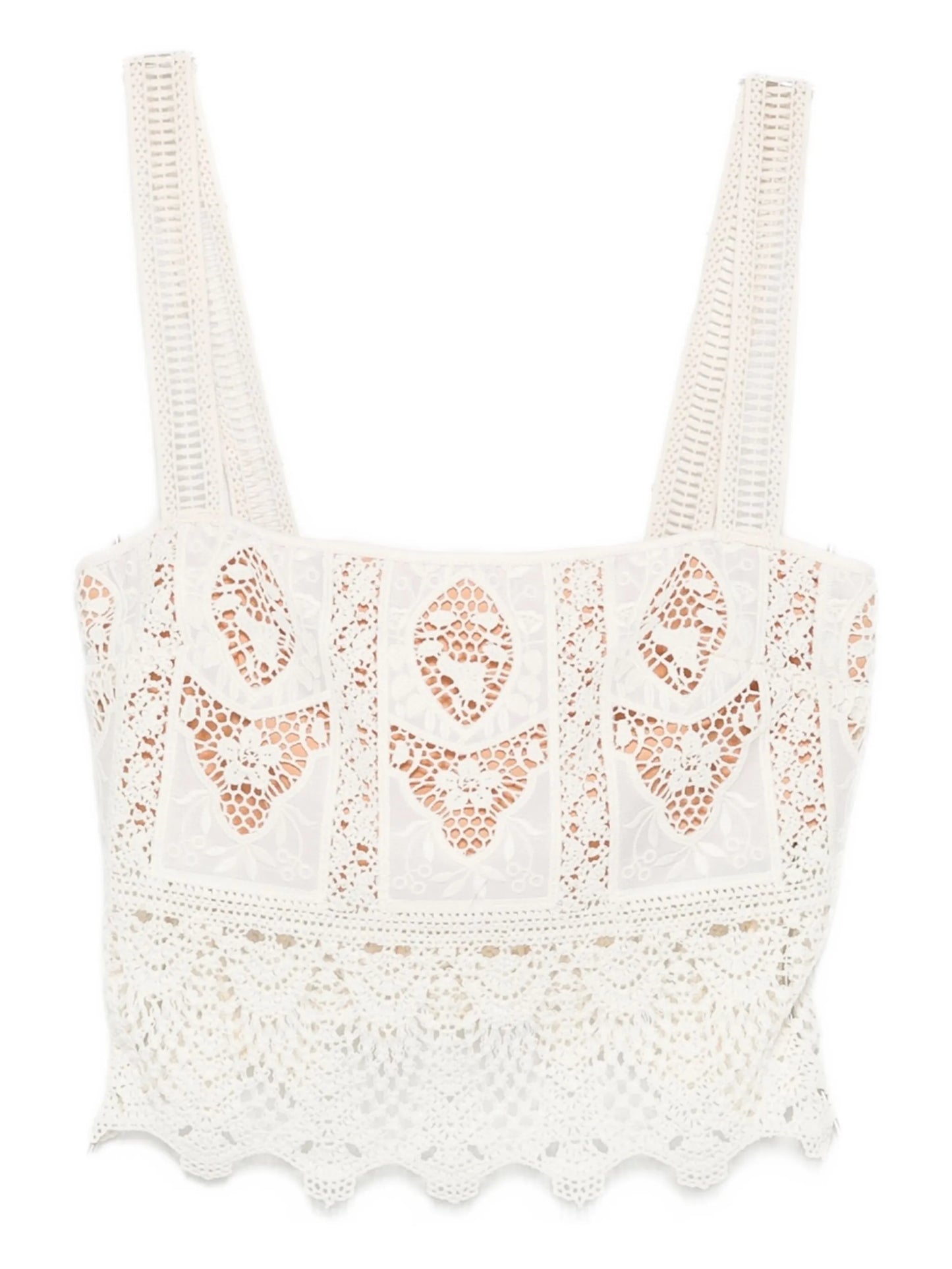 Casablanca cropped top