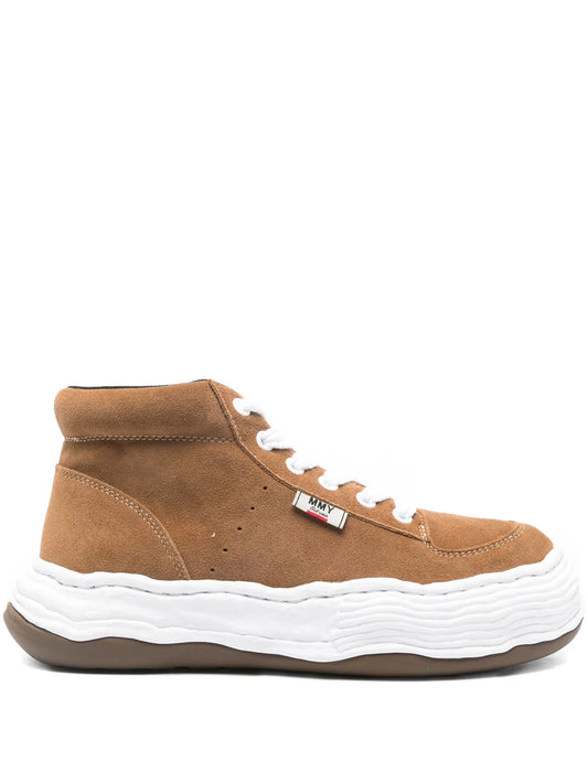 Oliver suede high-top sneakers