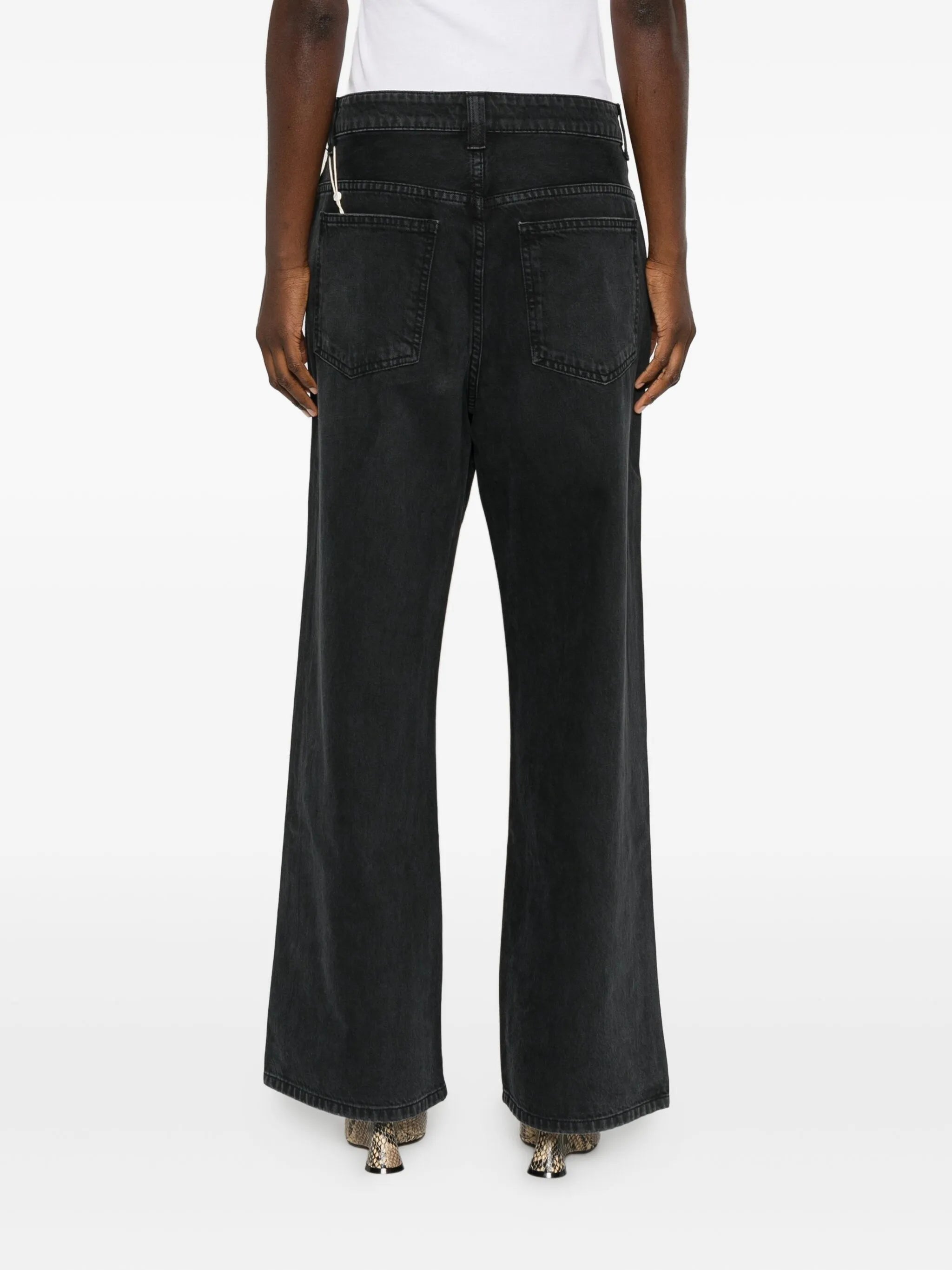 wide-leg jeans