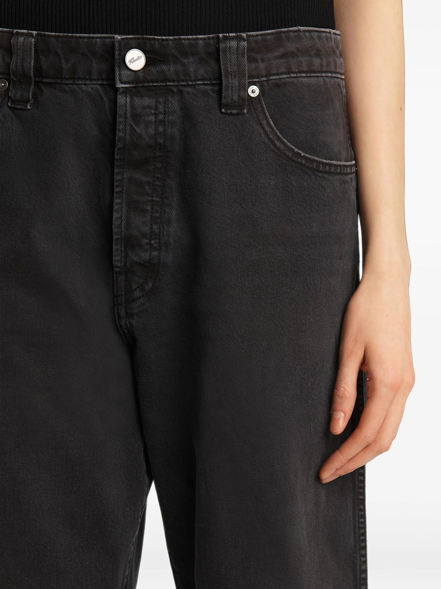 wide-leg jeans