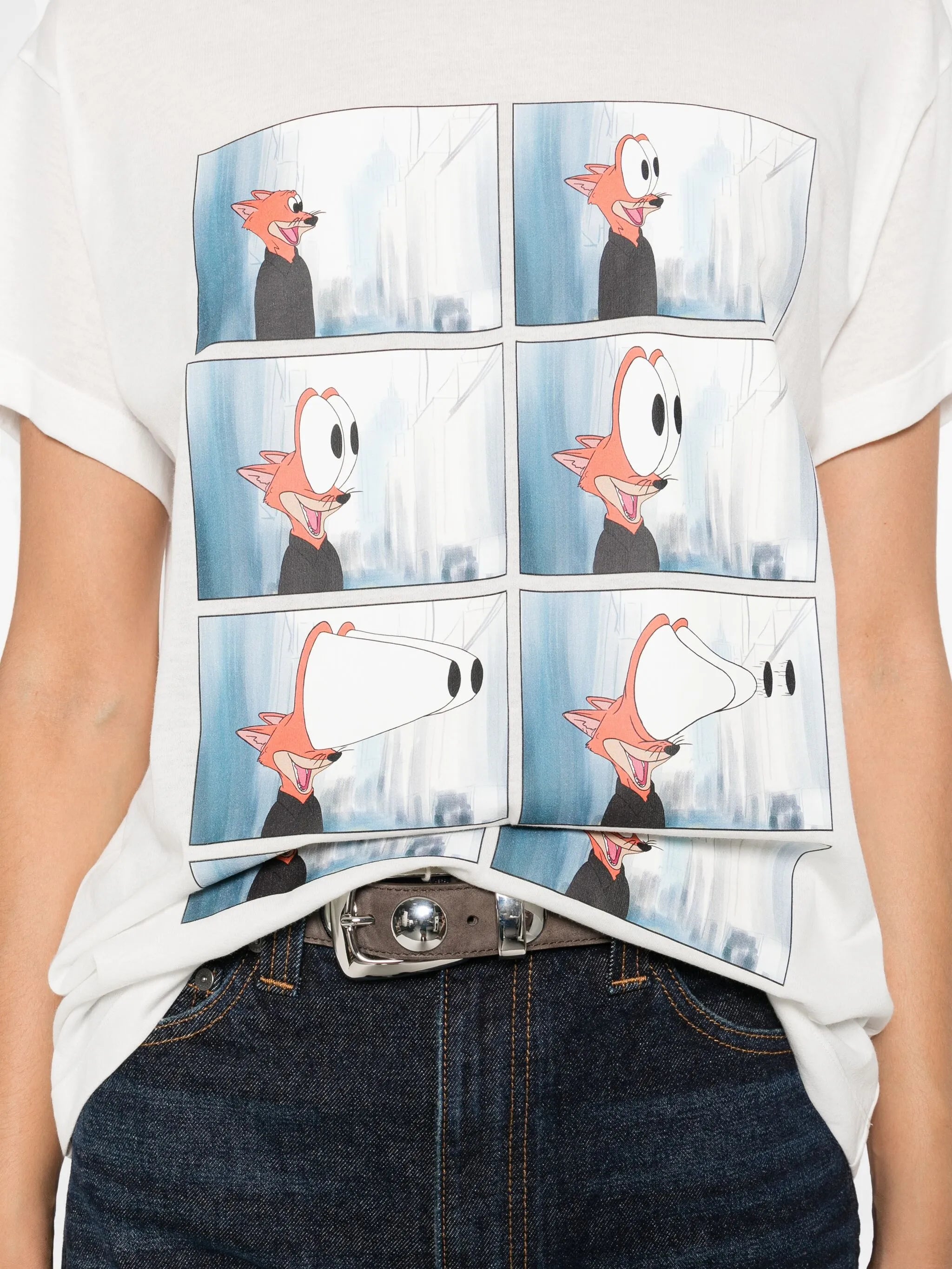 Maeve cartoon-print T-shirt