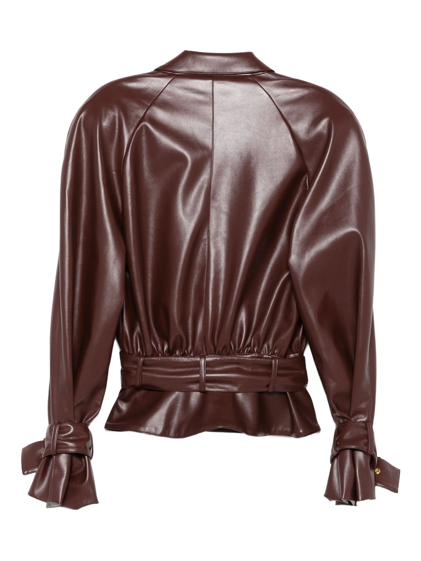 belted double-breasted jacket