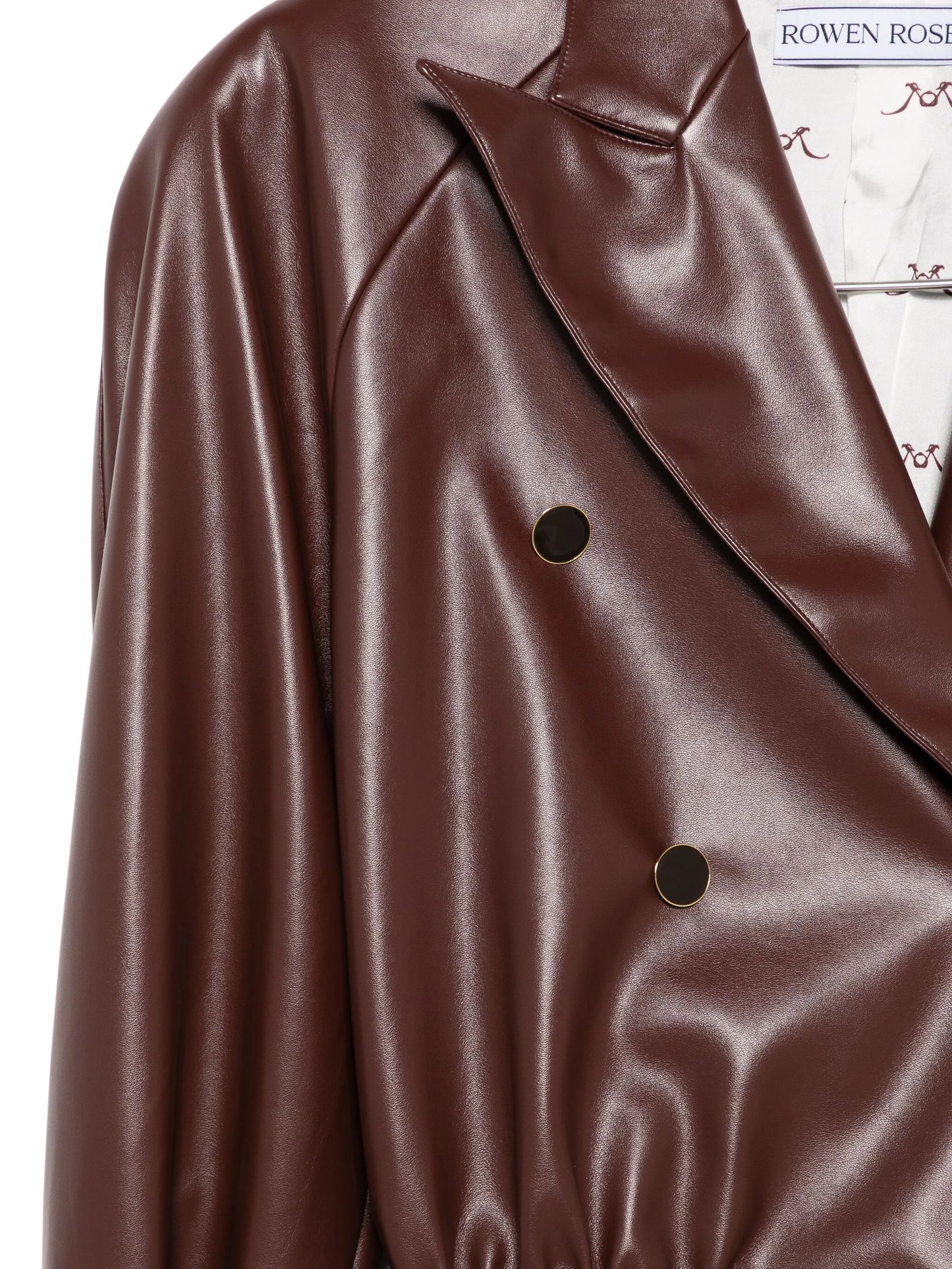 belted double-breasted jacket