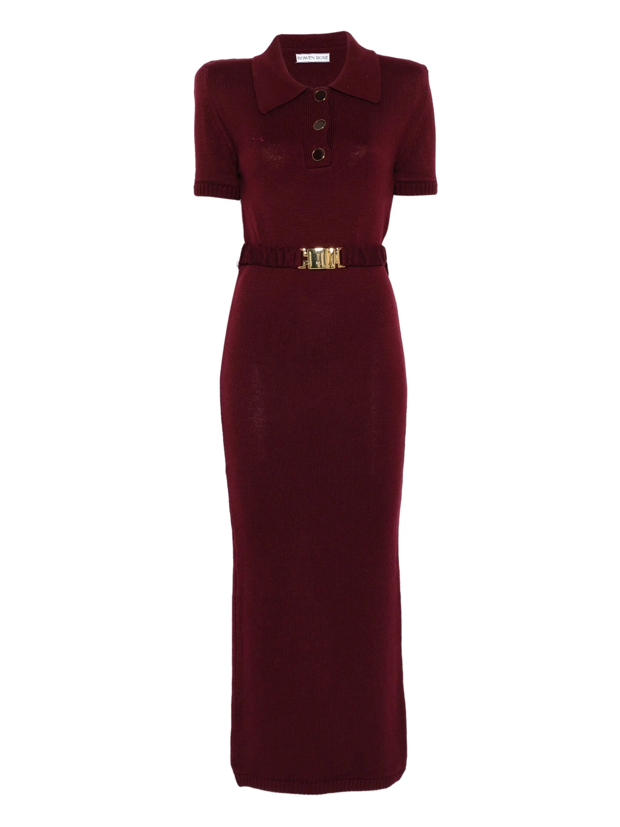 short sleeve midi dress
