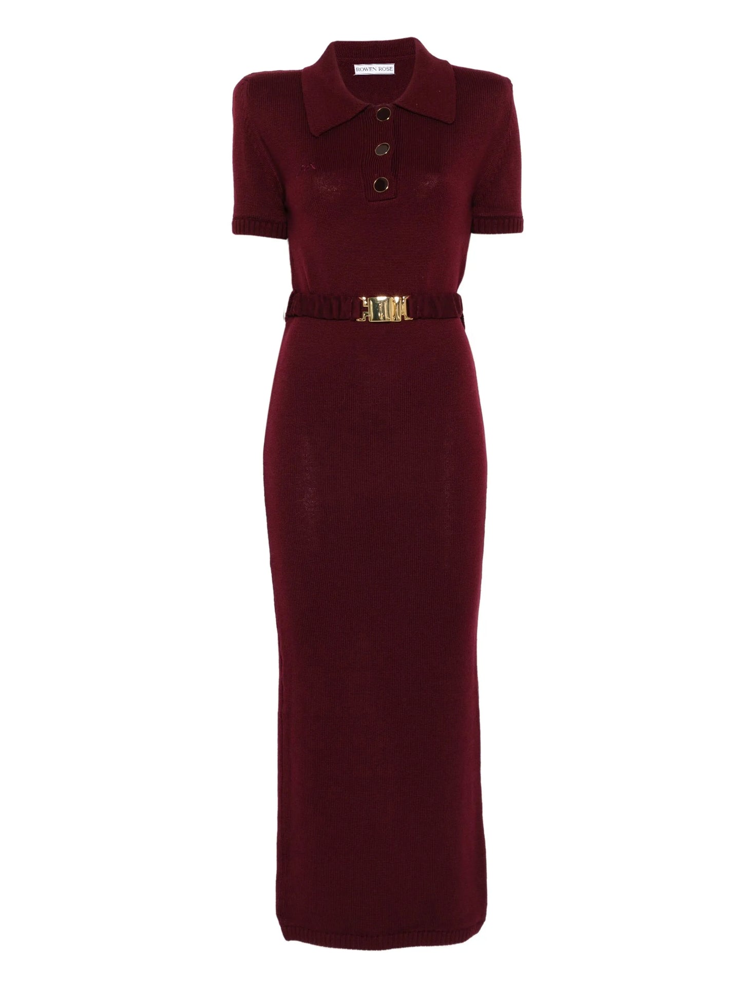 short sleeve midi dress