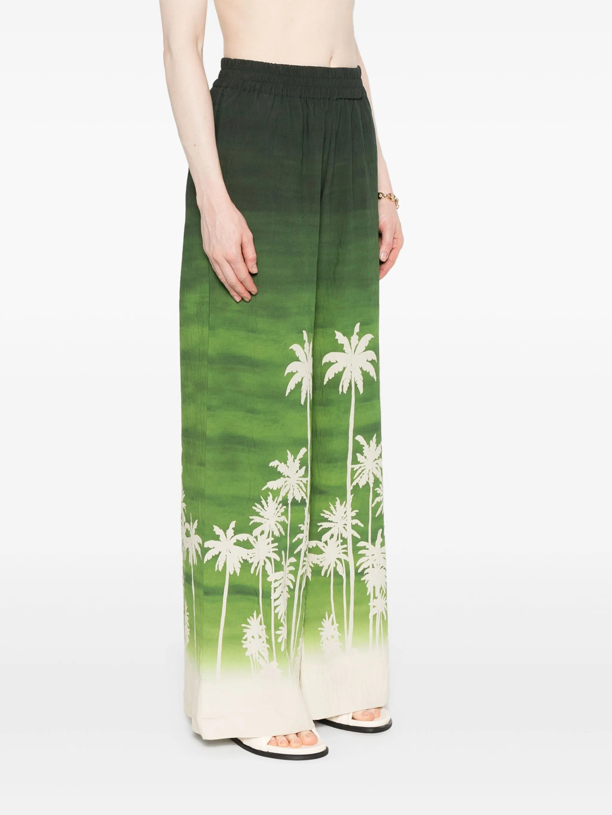 Como flared trousers