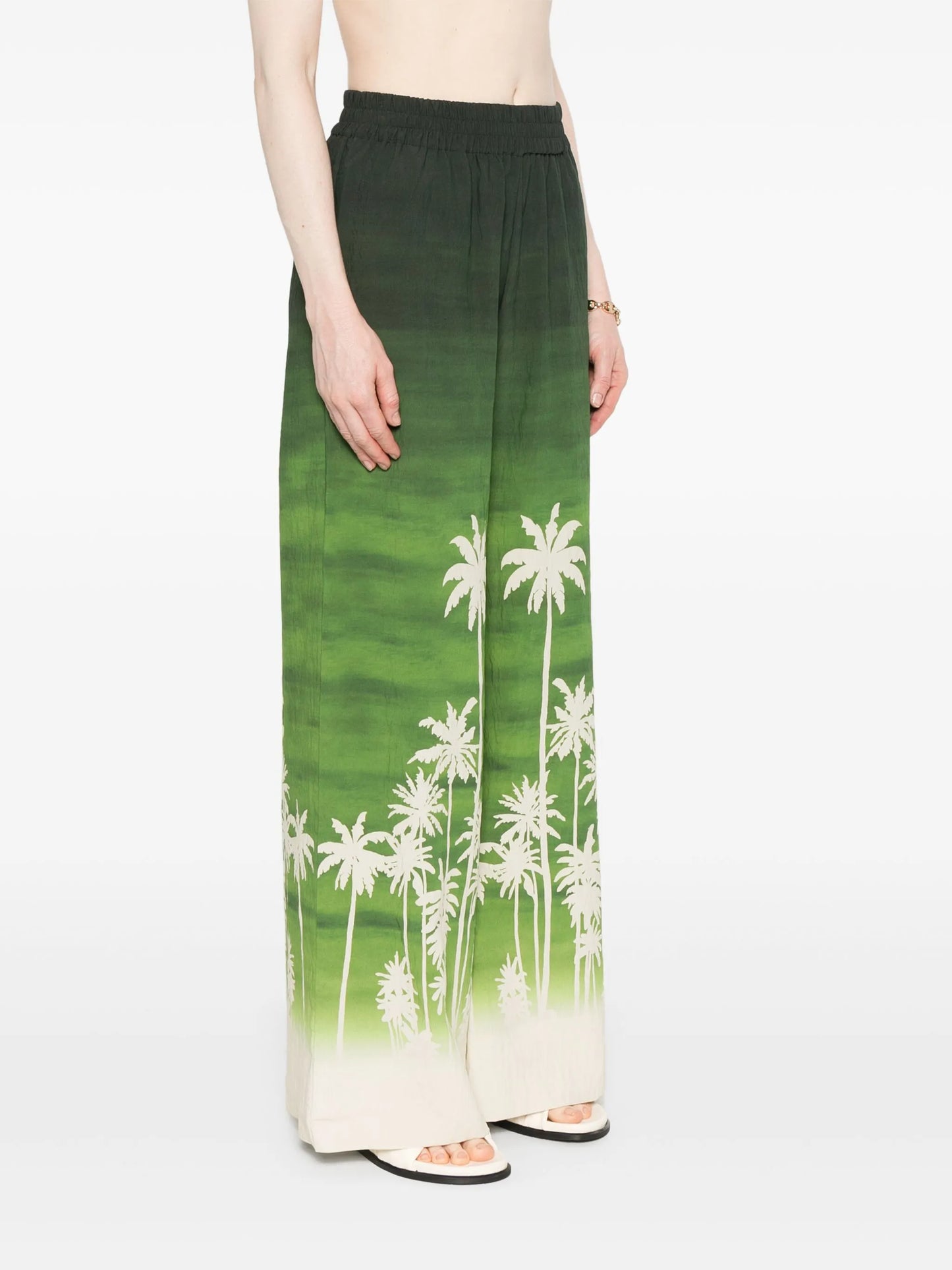 Como flared trousers