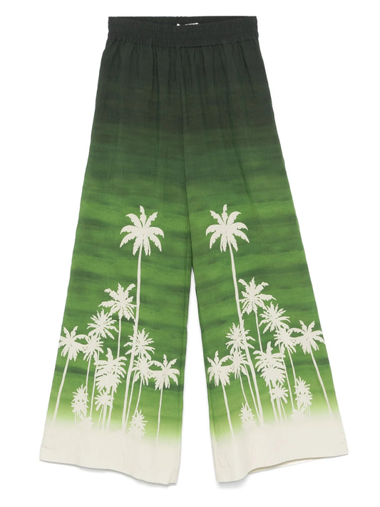 Como flared trousers