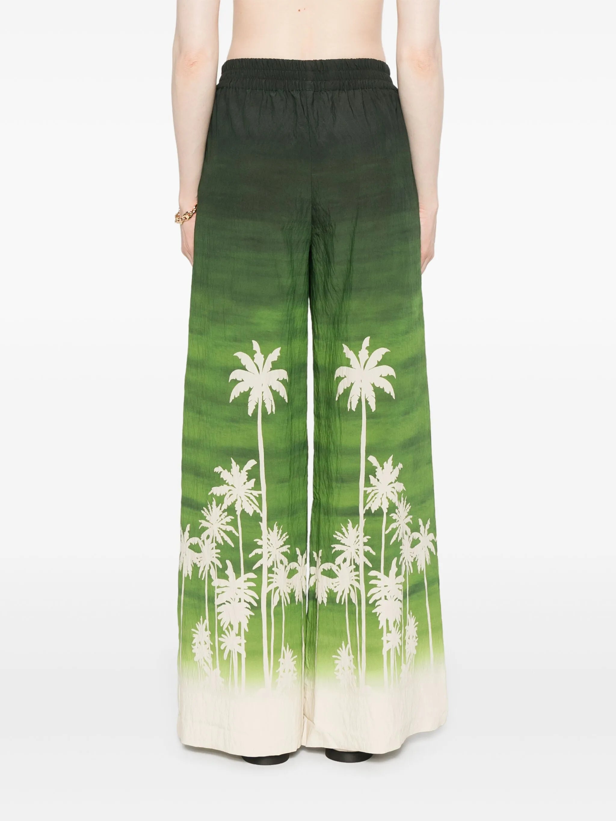 Como flared trousers