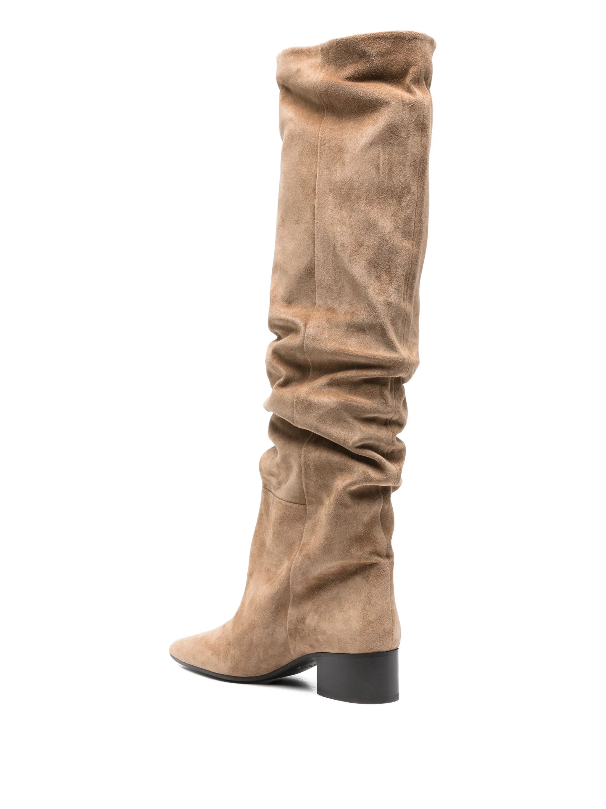 40mm Andee suede knee boots
