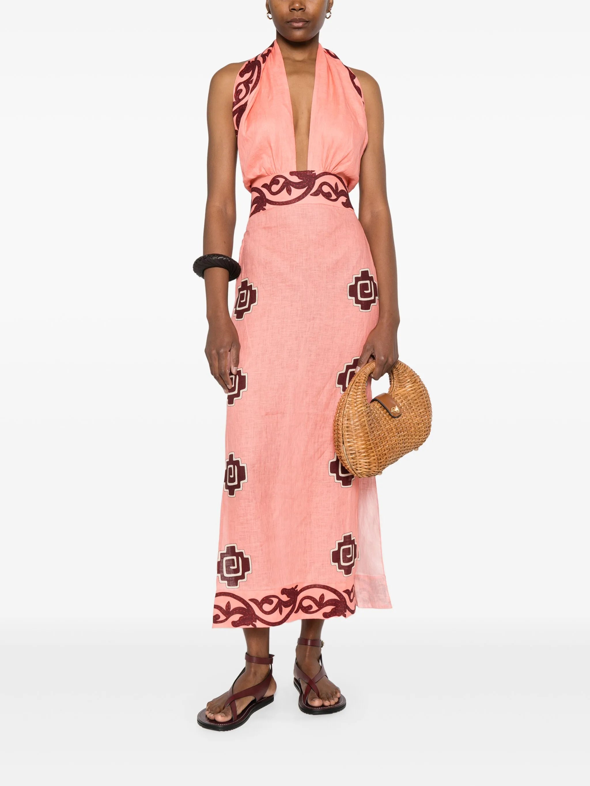 Energetic midi dress
