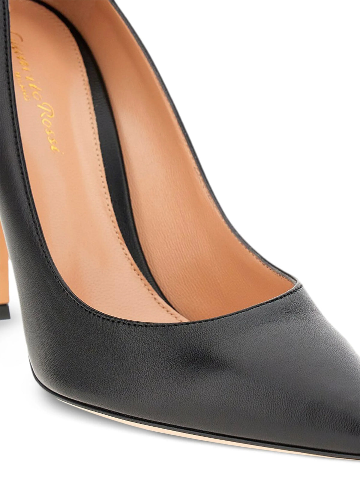 105mm leather pumps