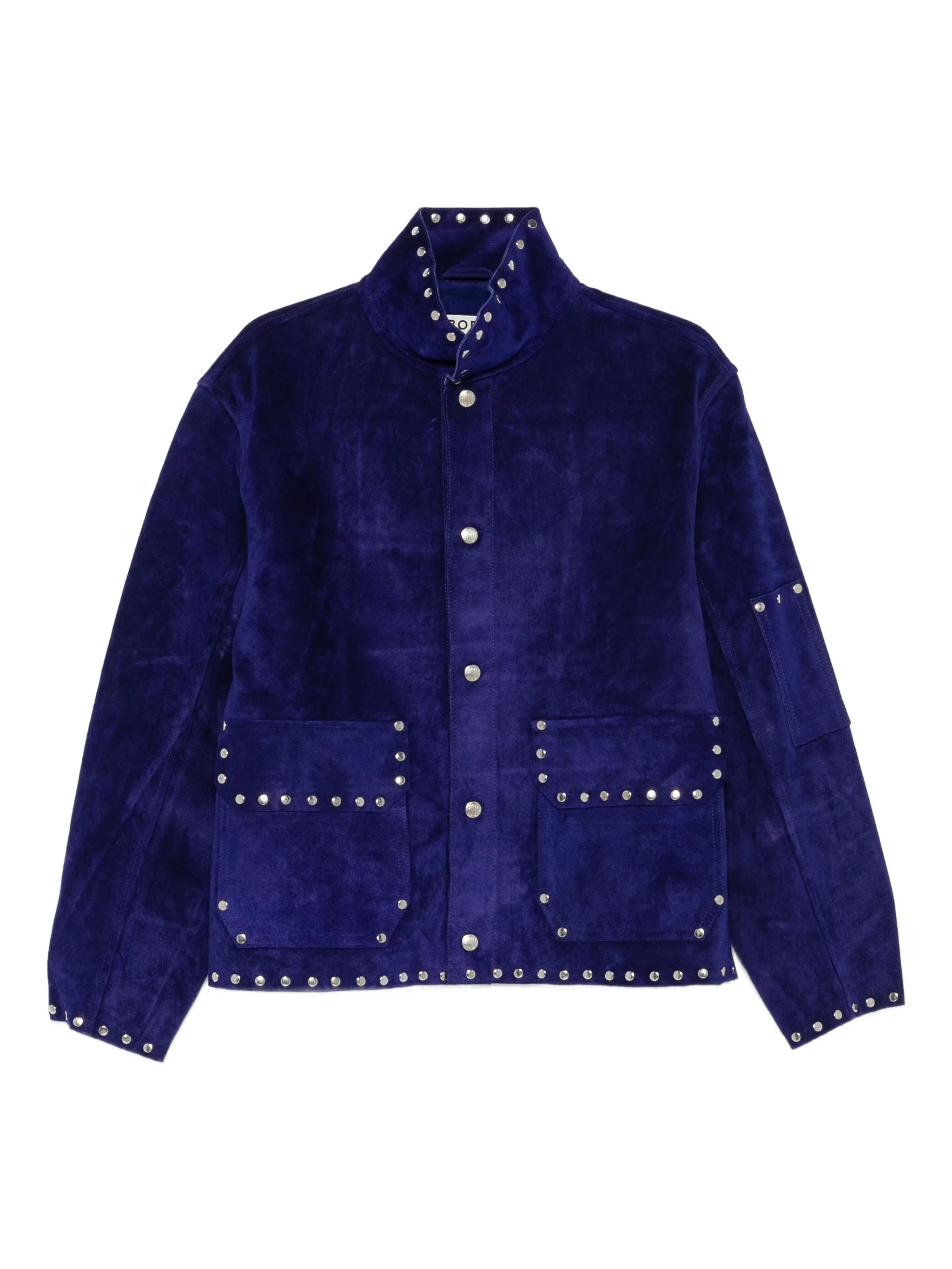 studded suede jacket