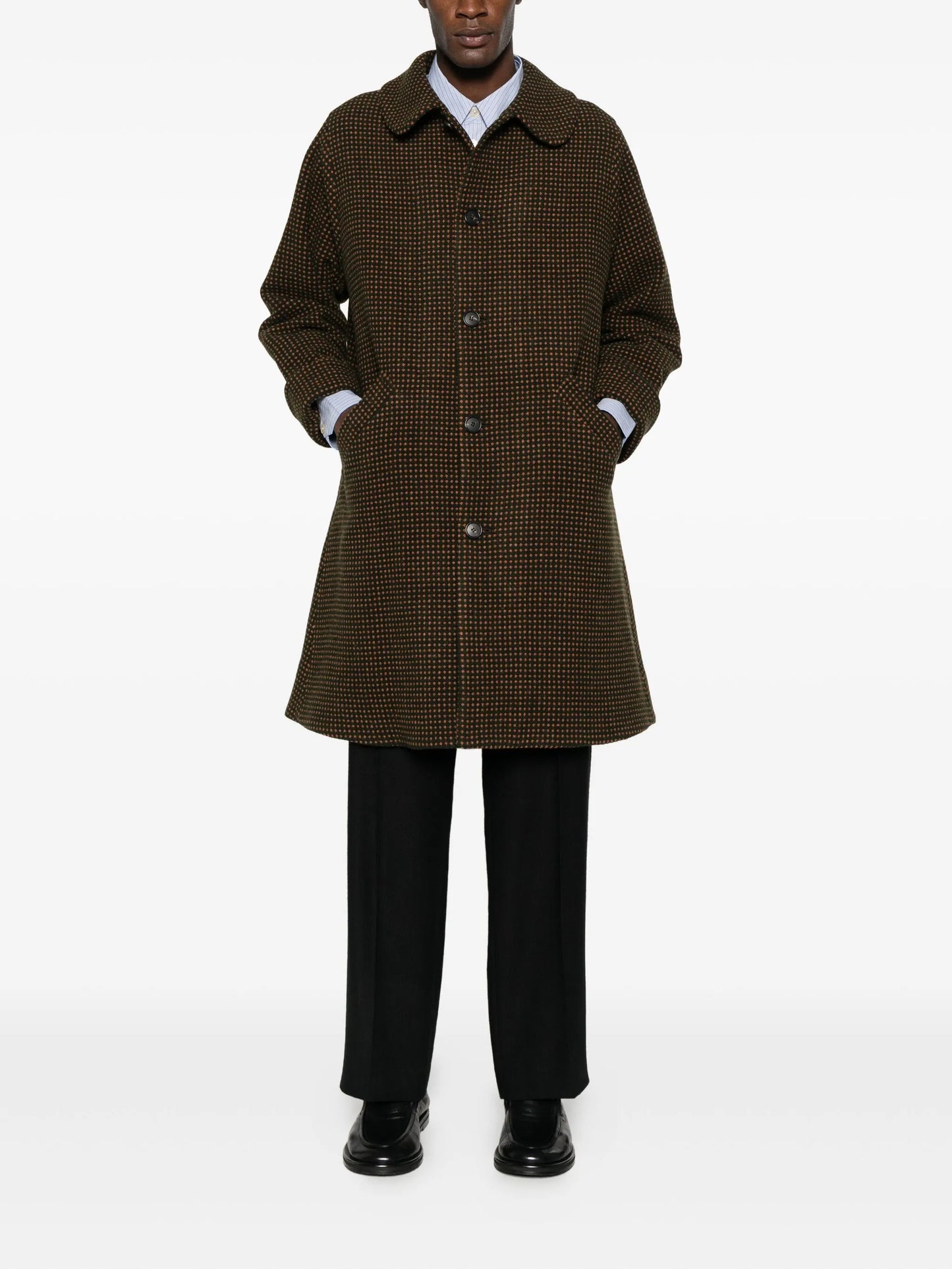 Hedgerow buttoned coat