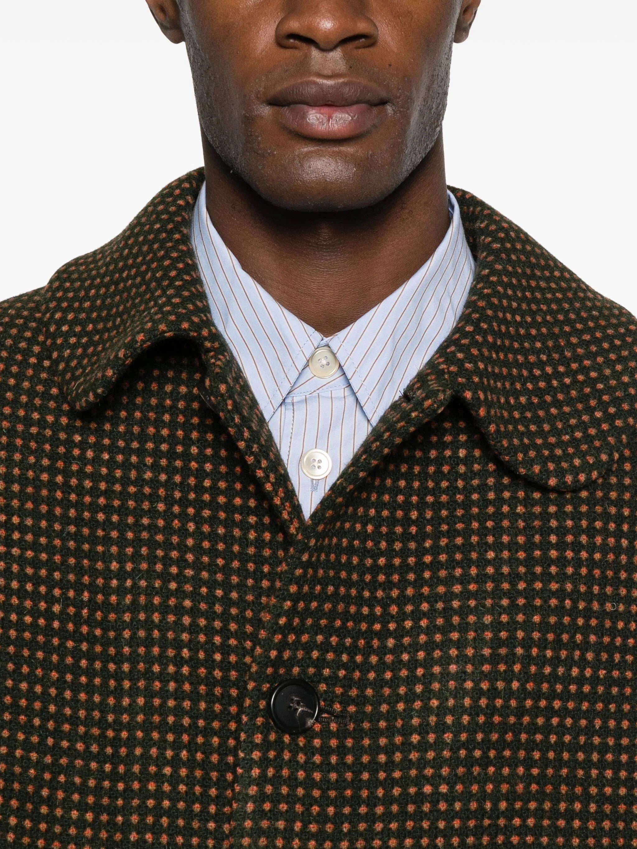 Hedgerow buttoned coat