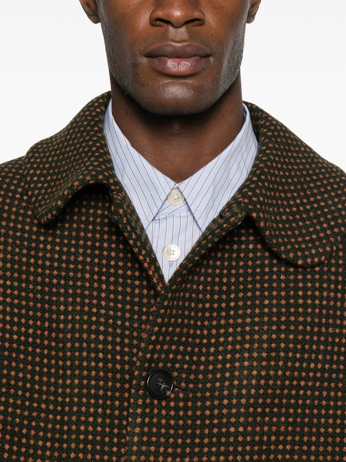 Hedgerow buttoned coat