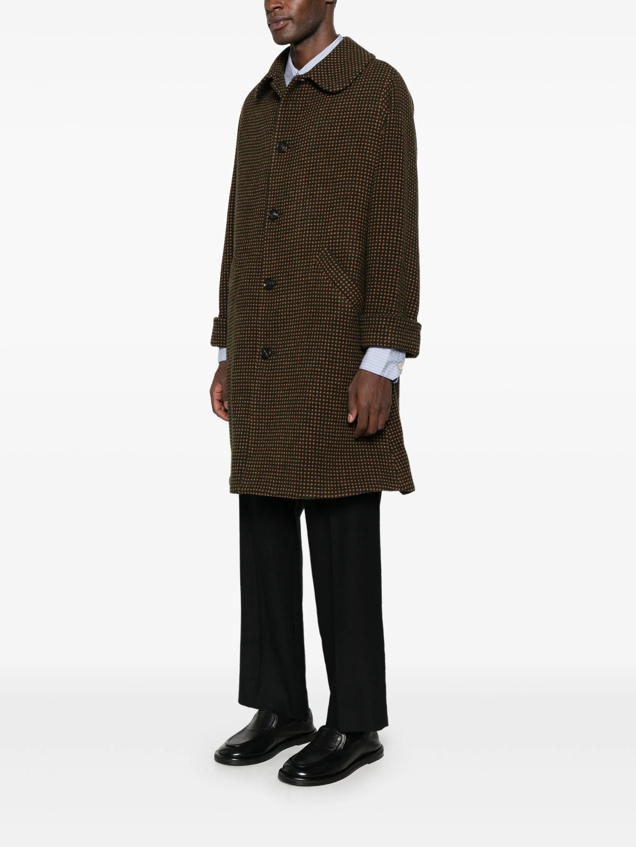 Hedgerow buttoned coat