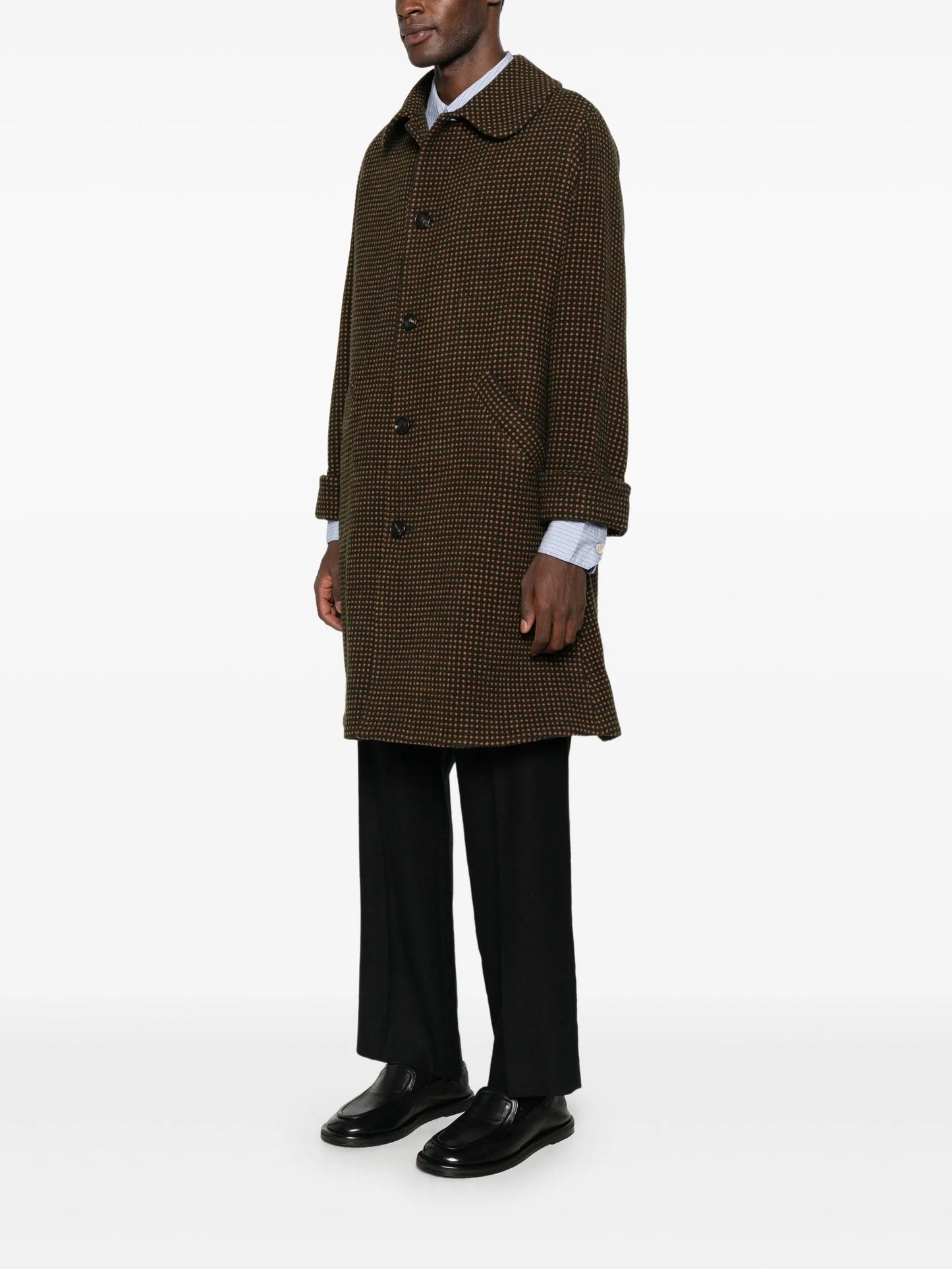 Hedgerow buttoned coat