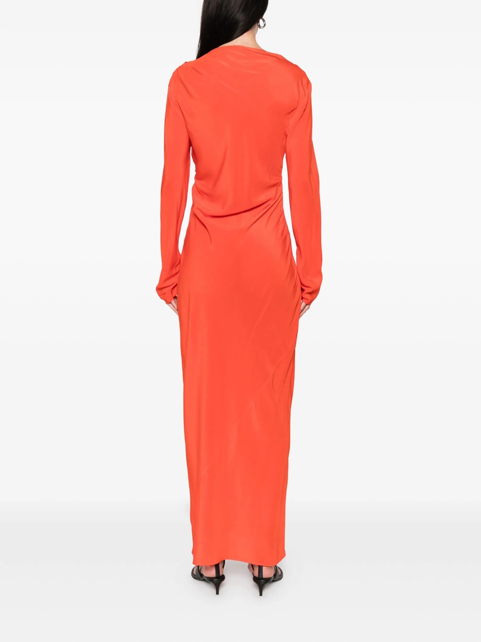Fresca gathered midi dress