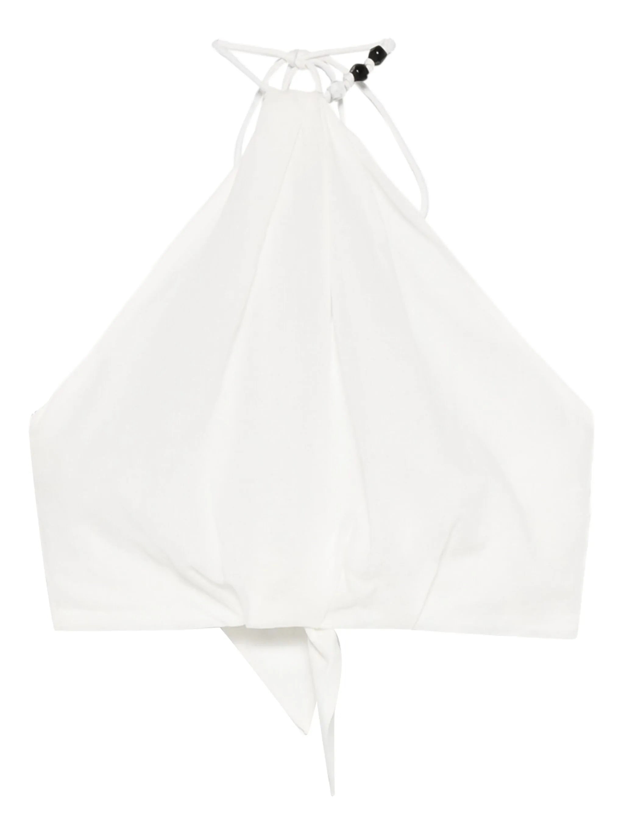 Azura halter-neck tie top