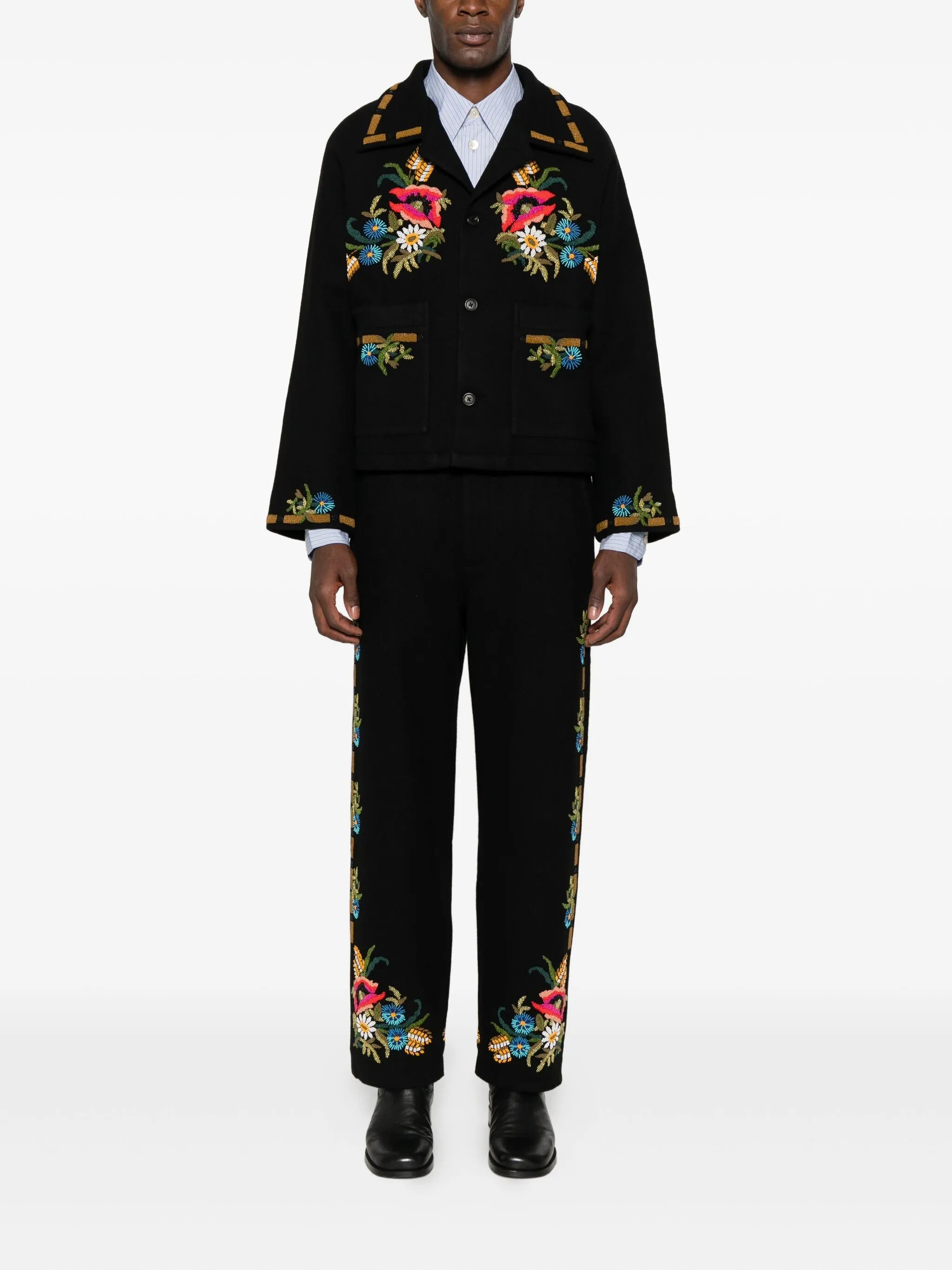 Aquitaine wool blazer