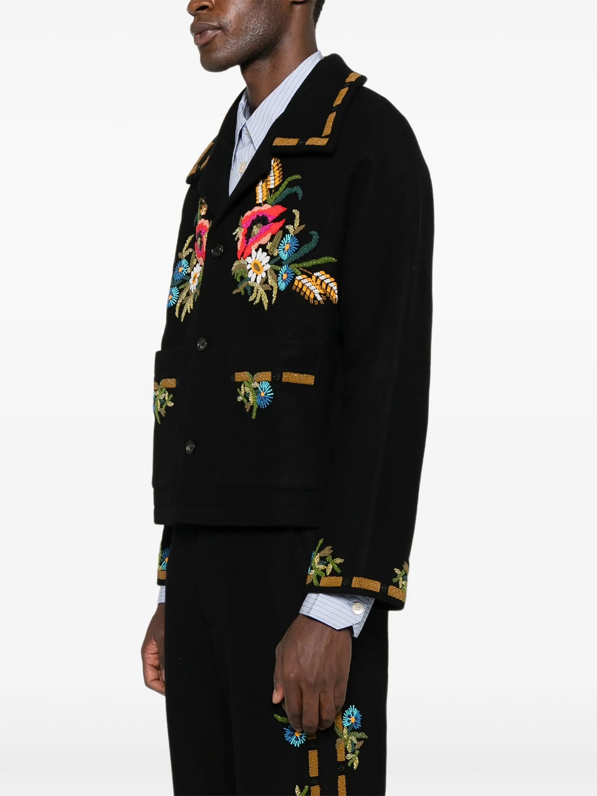 Aquitaine wool blazer